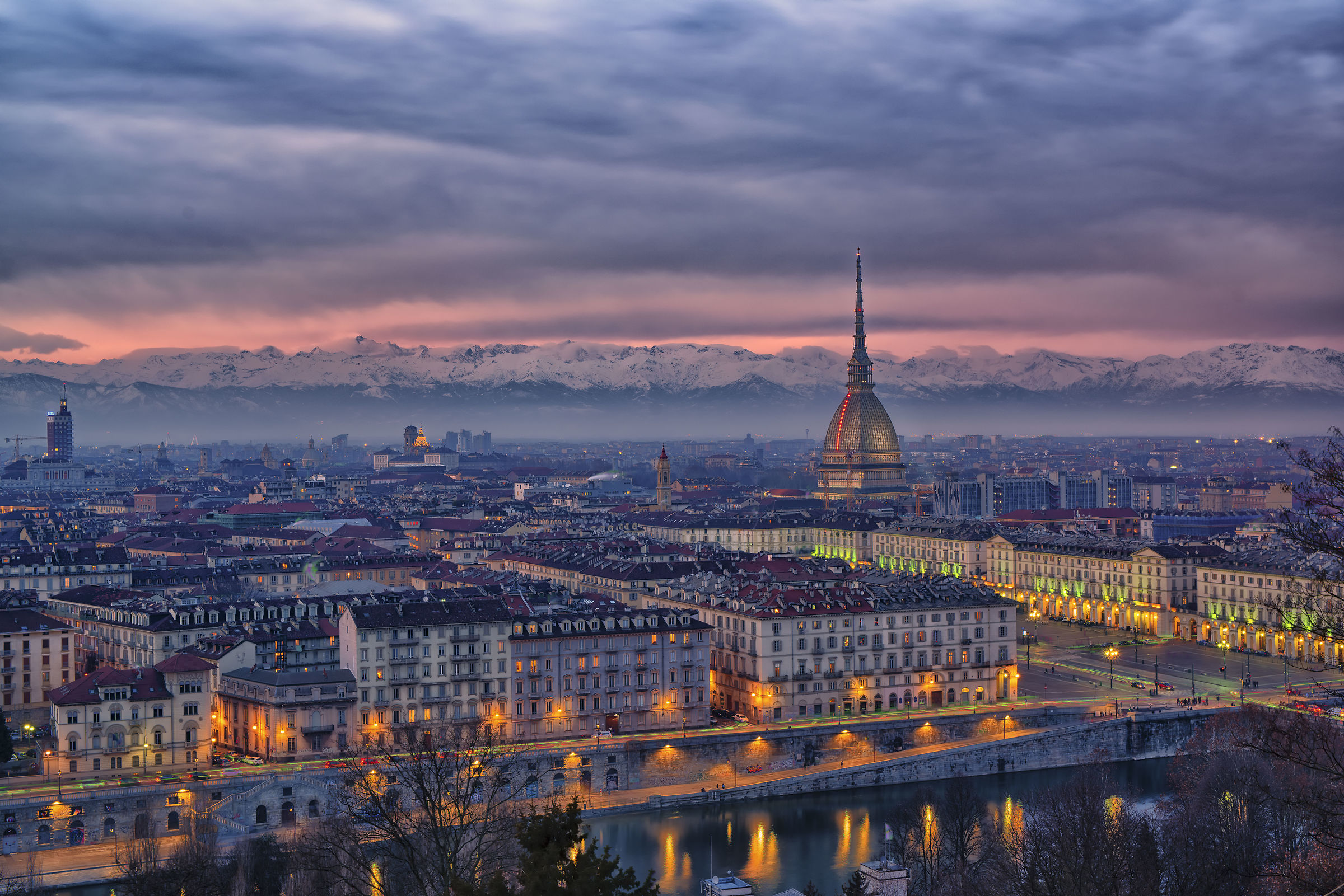 Sunset from Mount of Cappuccini V2