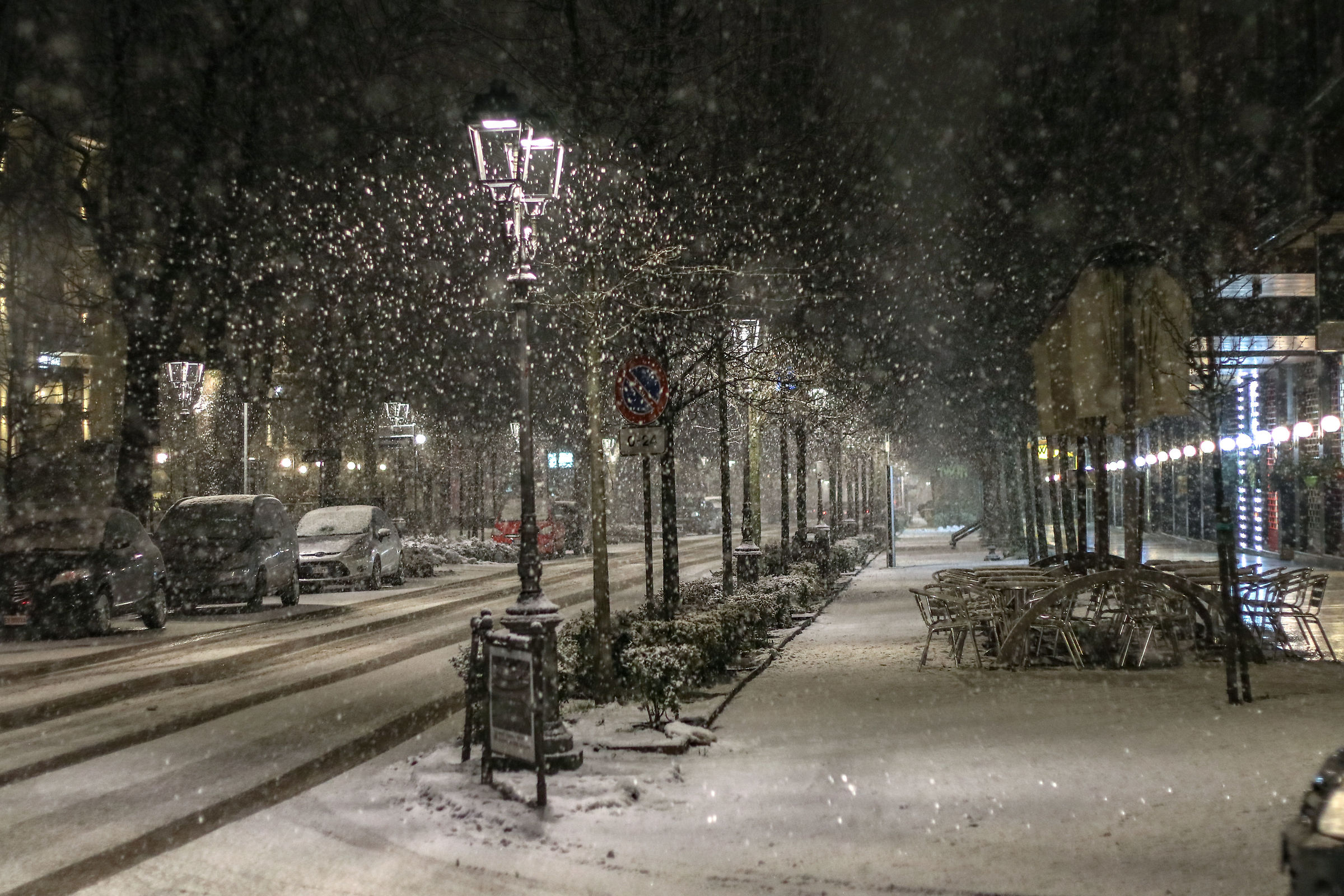 Snow in Salsomaggiore