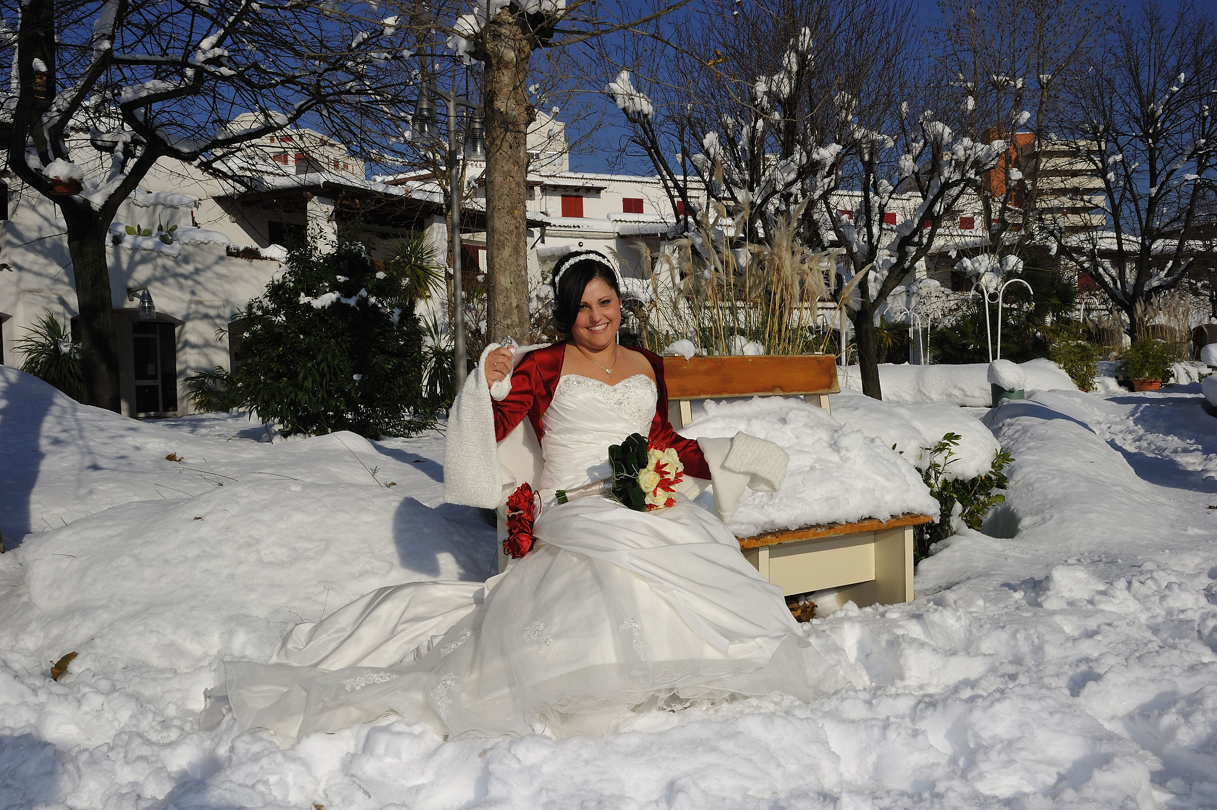 Wedding in the snow