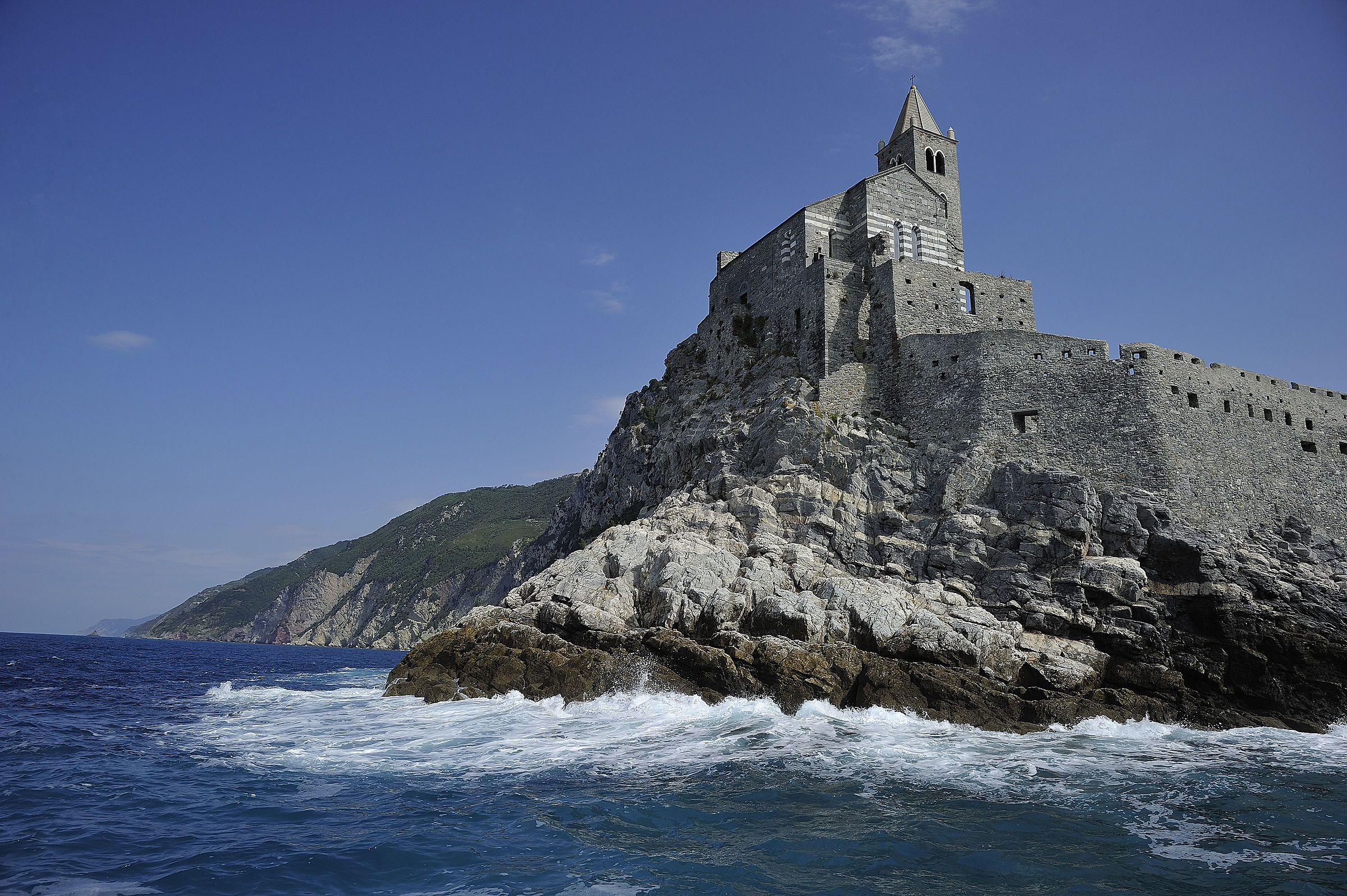 Portovenere taken from the sea