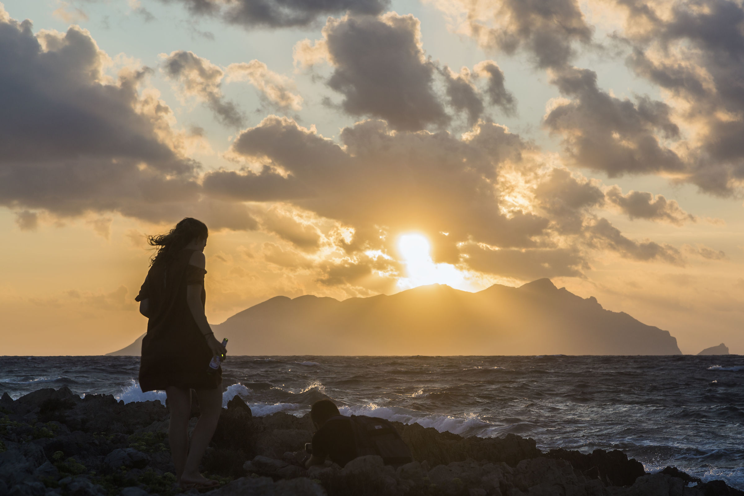 Sunset on Marettimo by subtle tip