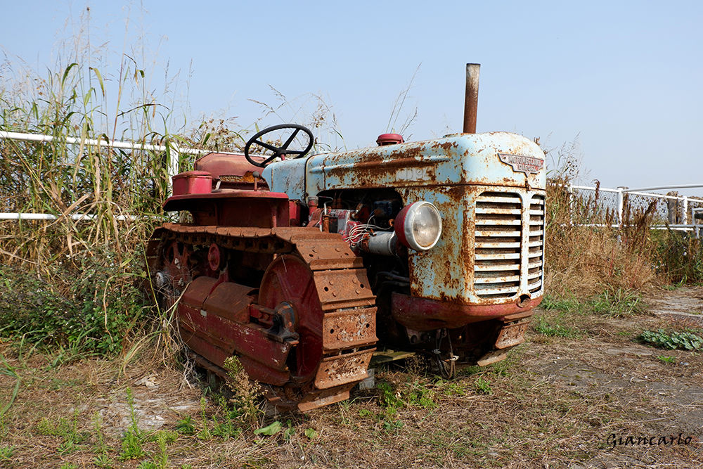 trattore di altri tempi