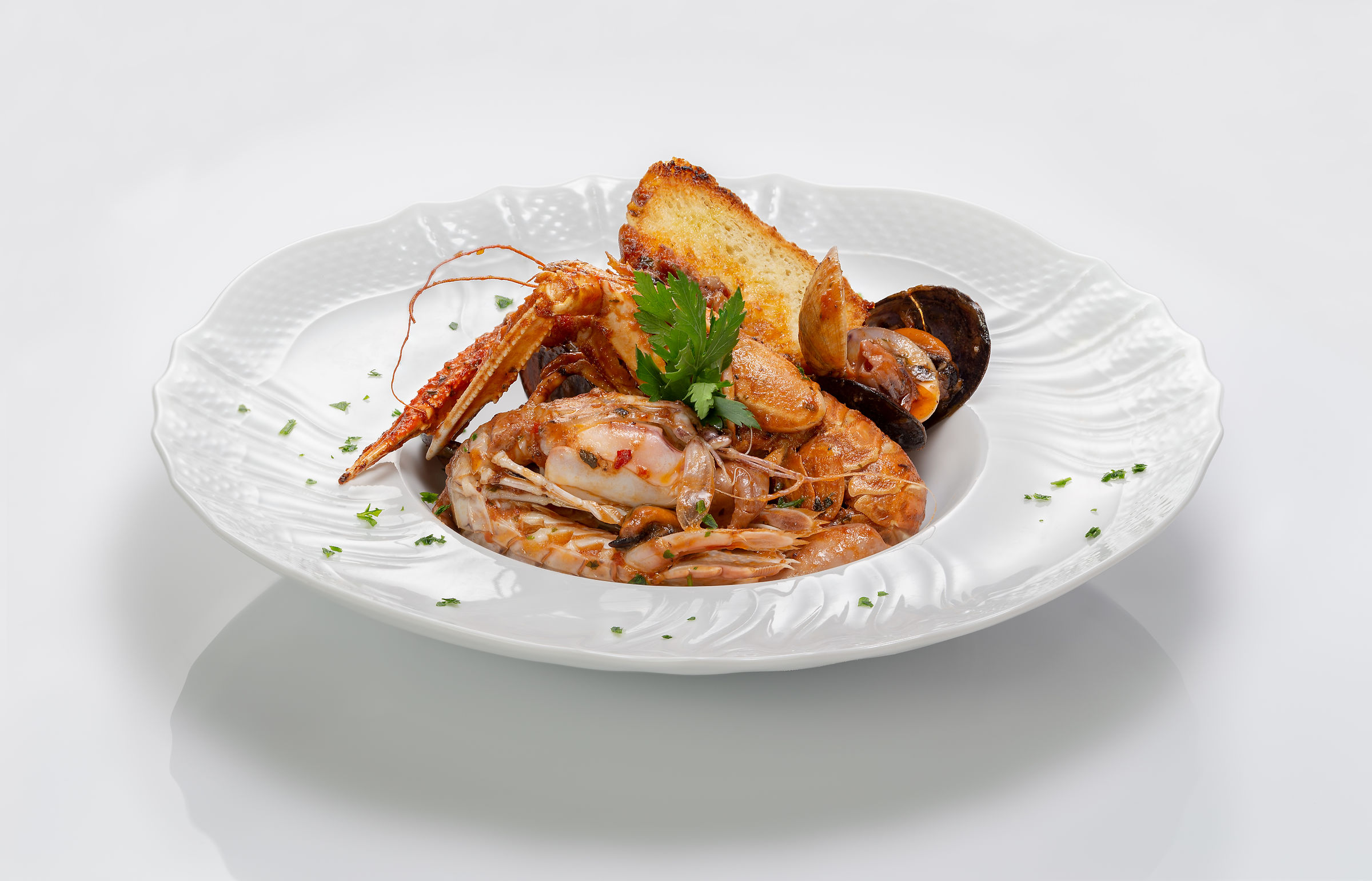 A Cacciucco in evening dress...