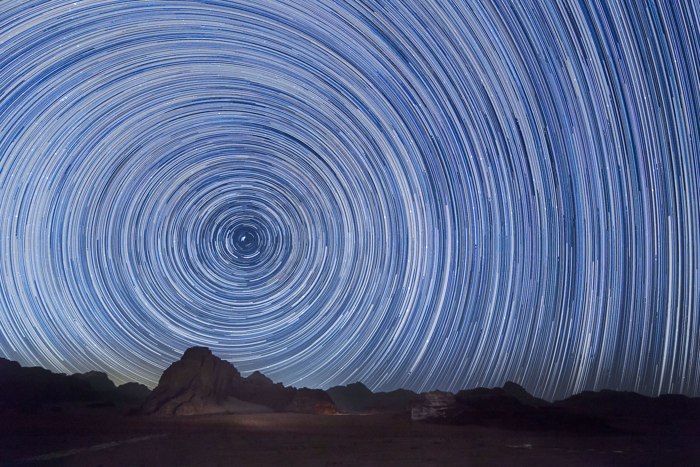 Wadi Rum Startrail II