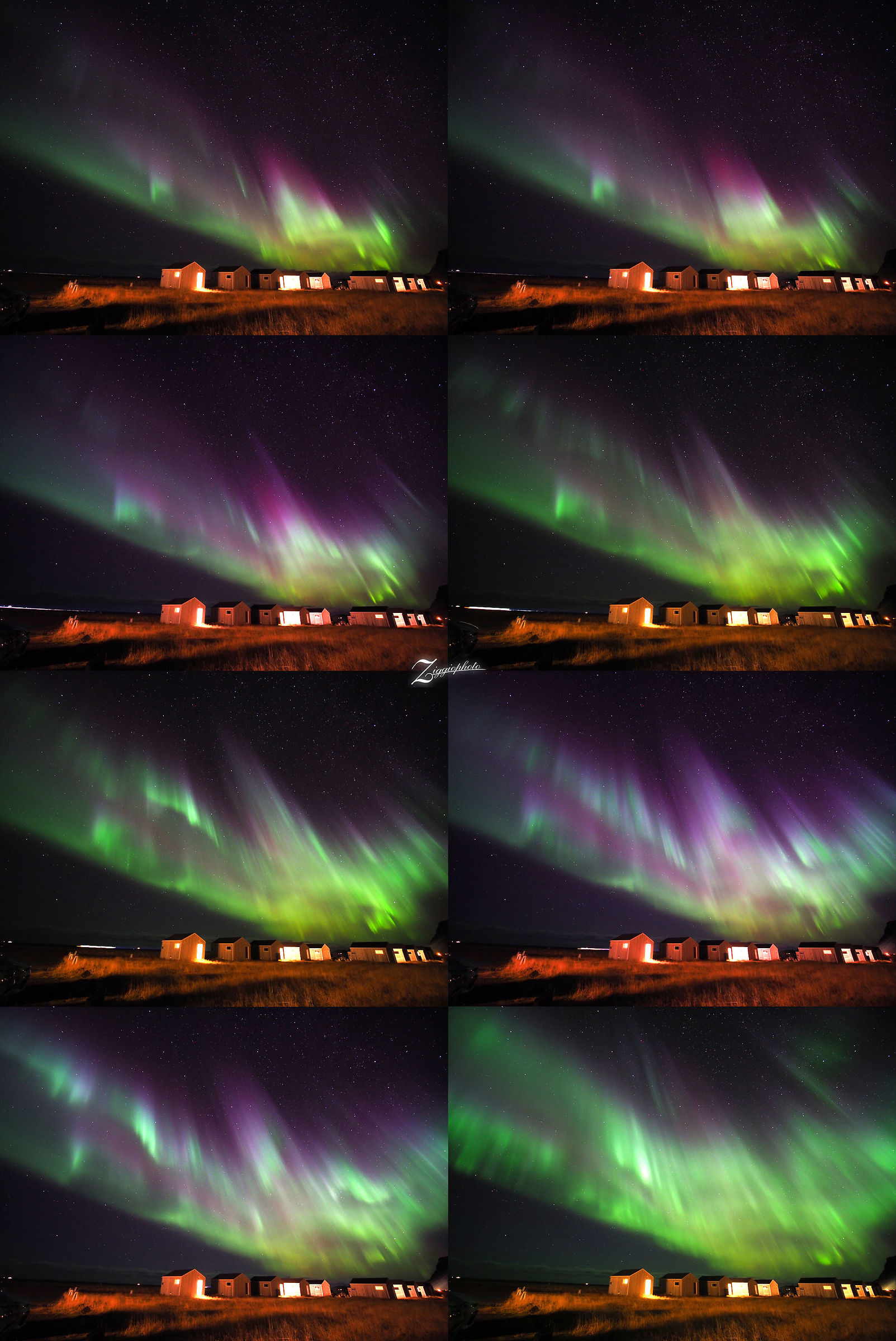 When the night is filled...