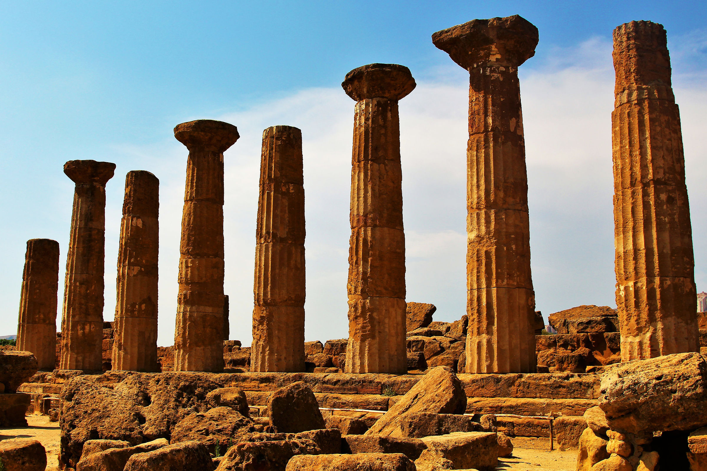 Columns of the Temple of Hercules