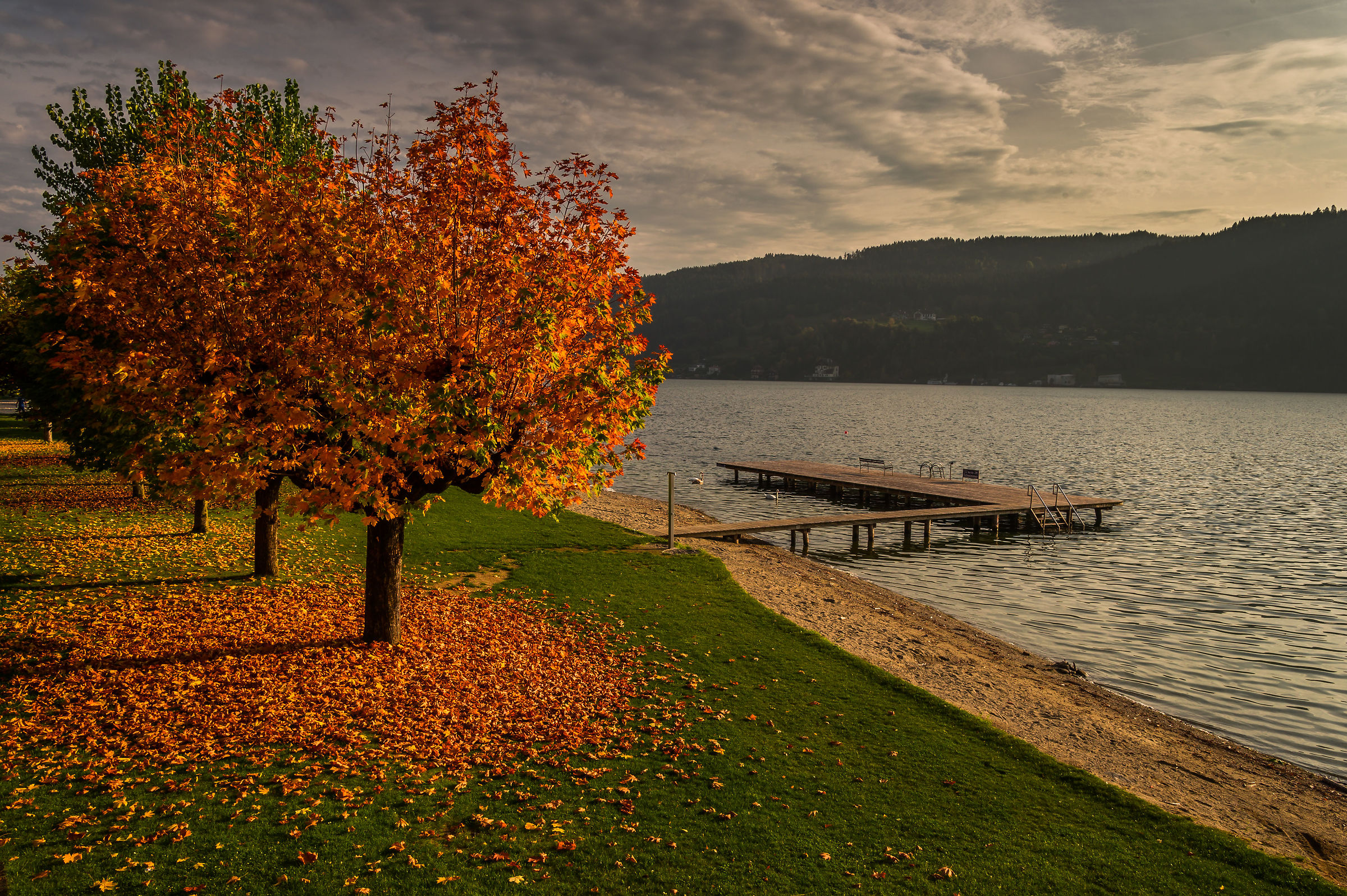 A late afternoon at the lake....
