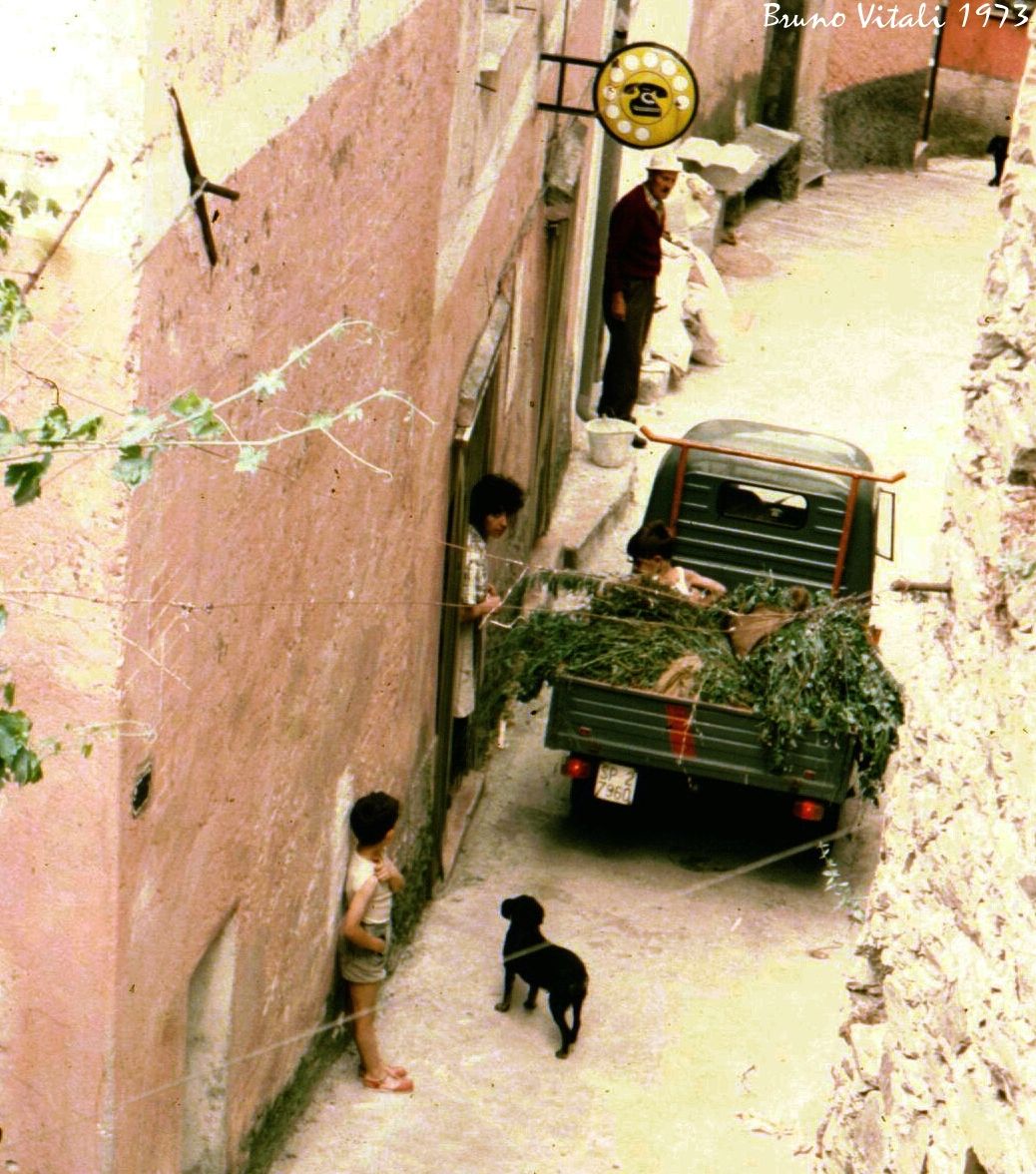 Vicolo a Legnaro nel 1973