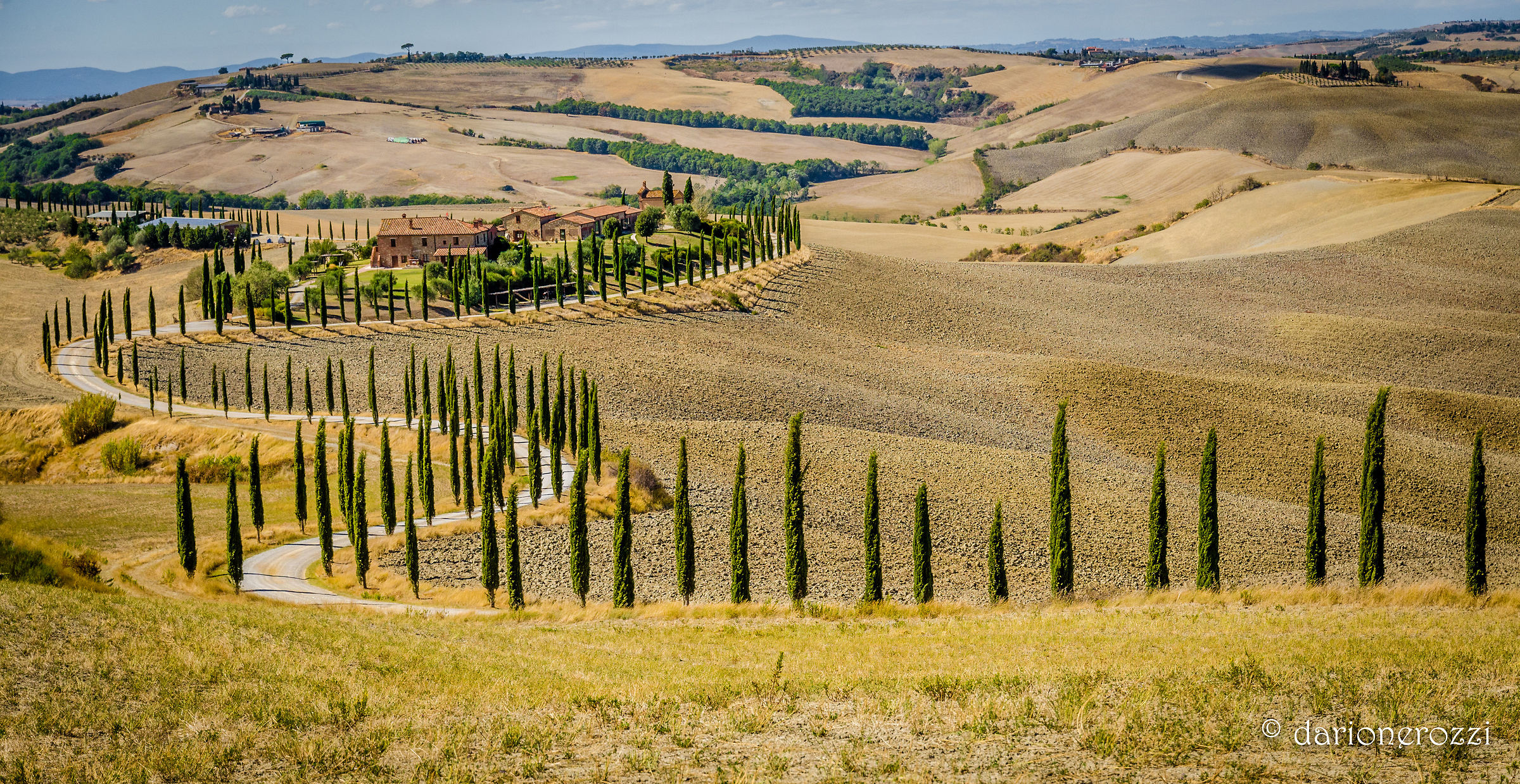 Crete Senesi nei pressi di Asciano