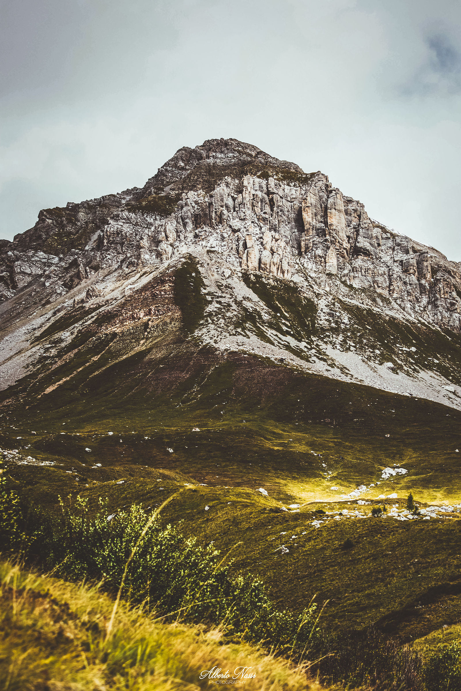 Towards the summit of Italy