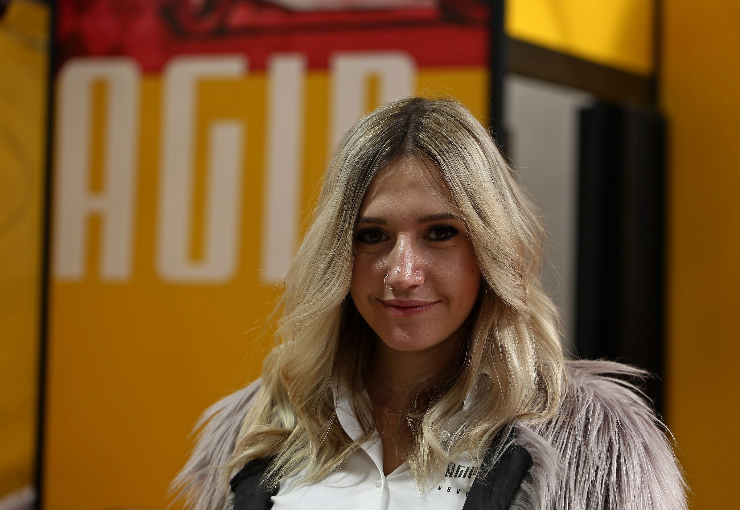 The ring to the nose