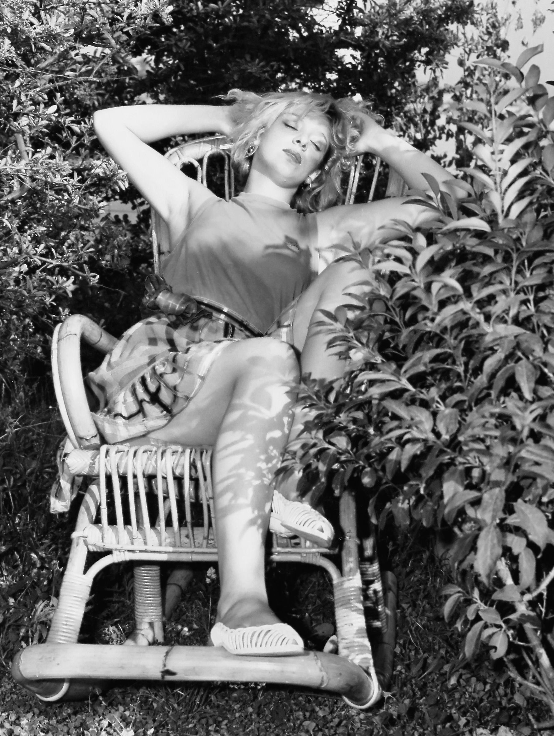 Sun Bathing for Tina!