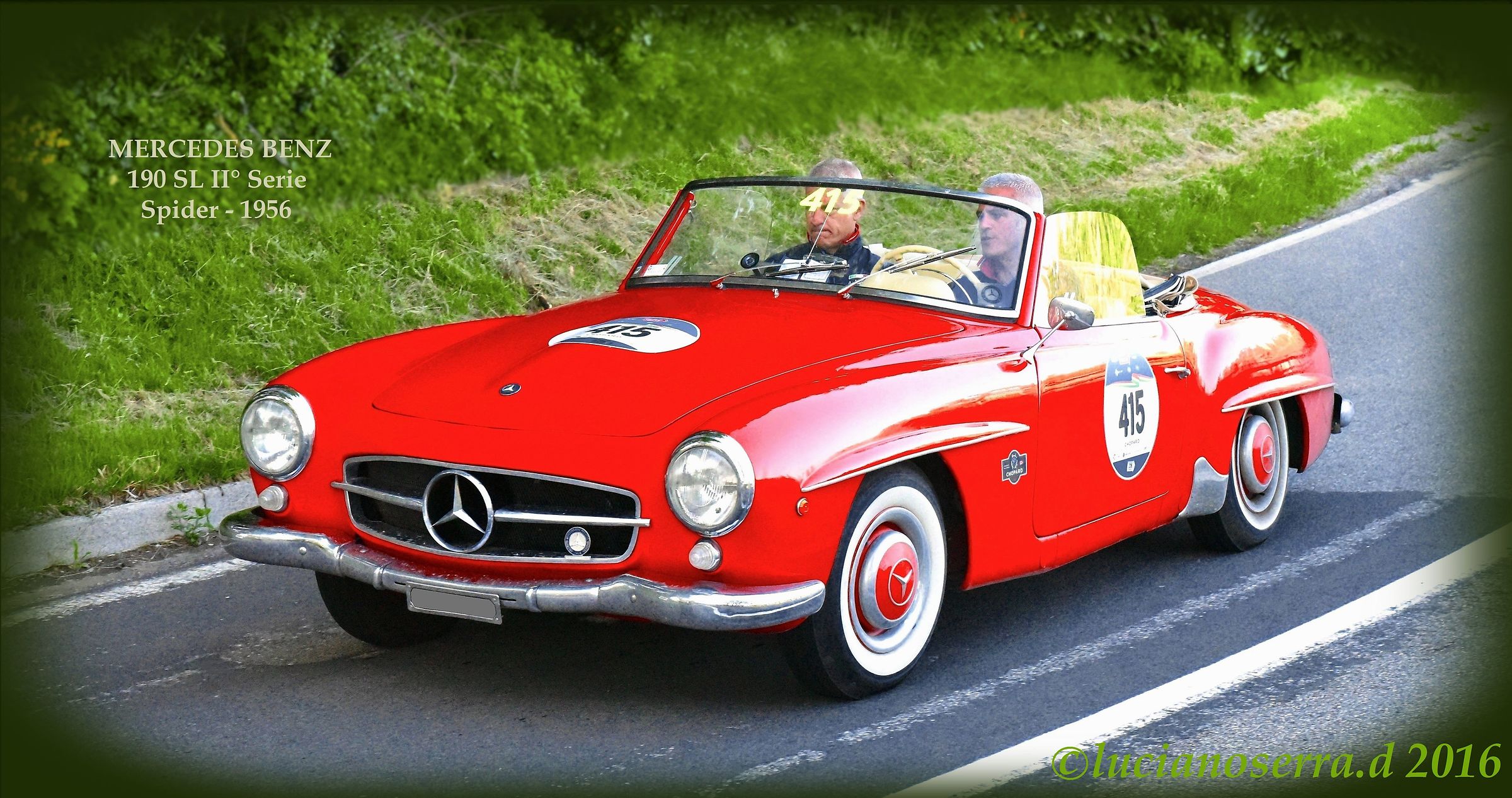 Mercedes Benz 190 SL (W 121 B II) Roadster - 1956