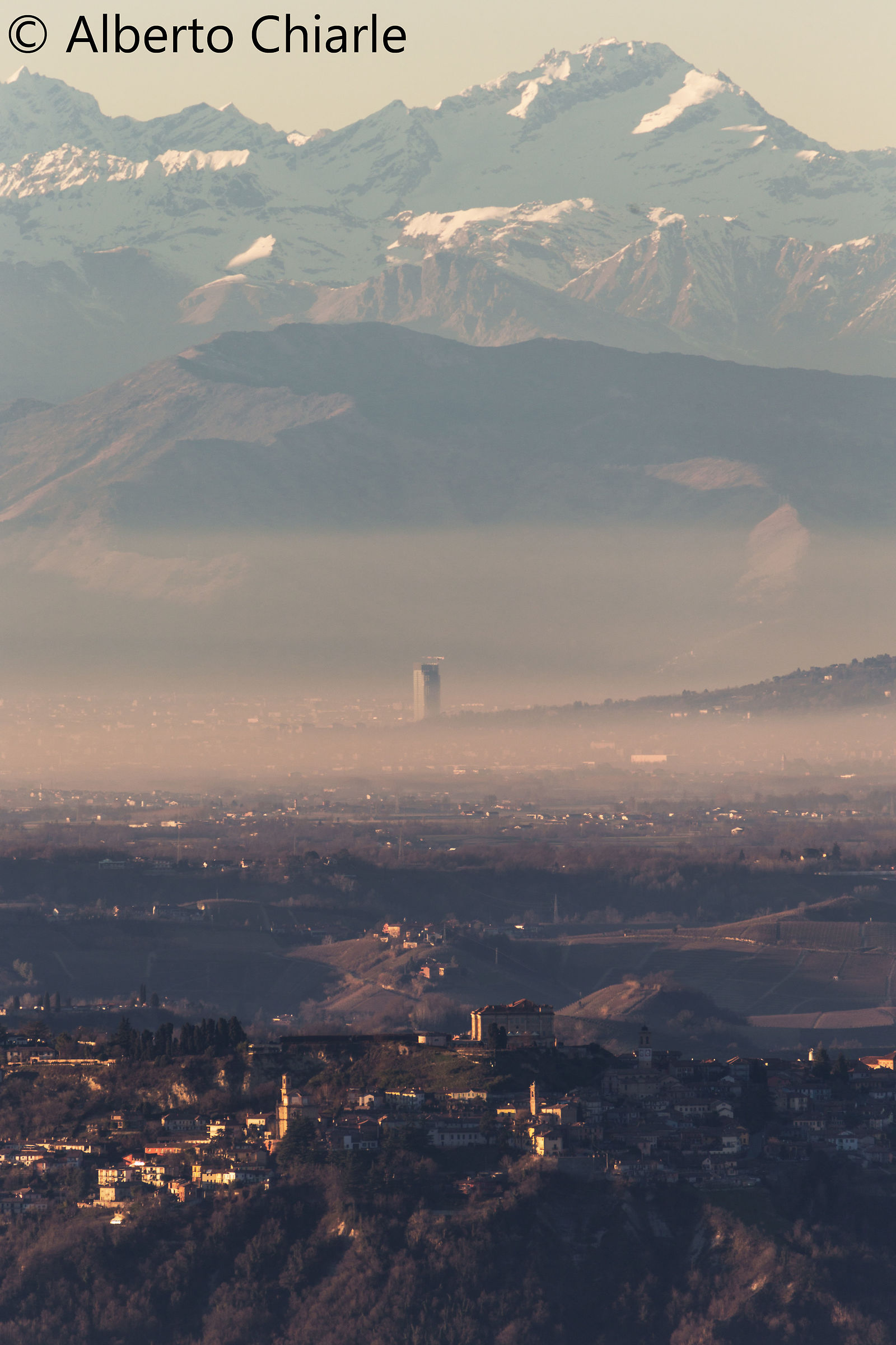 120 Km in linea d'aria