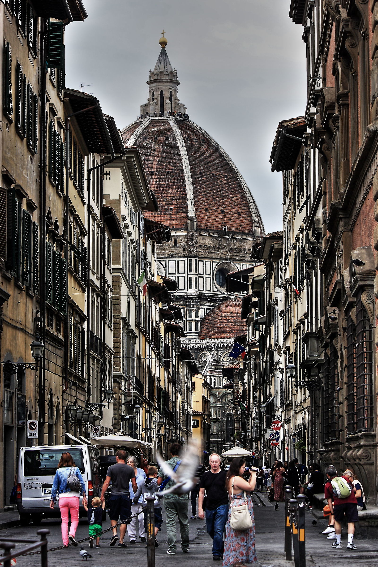 In Florence there is the dome of ' Bbrunelleschi