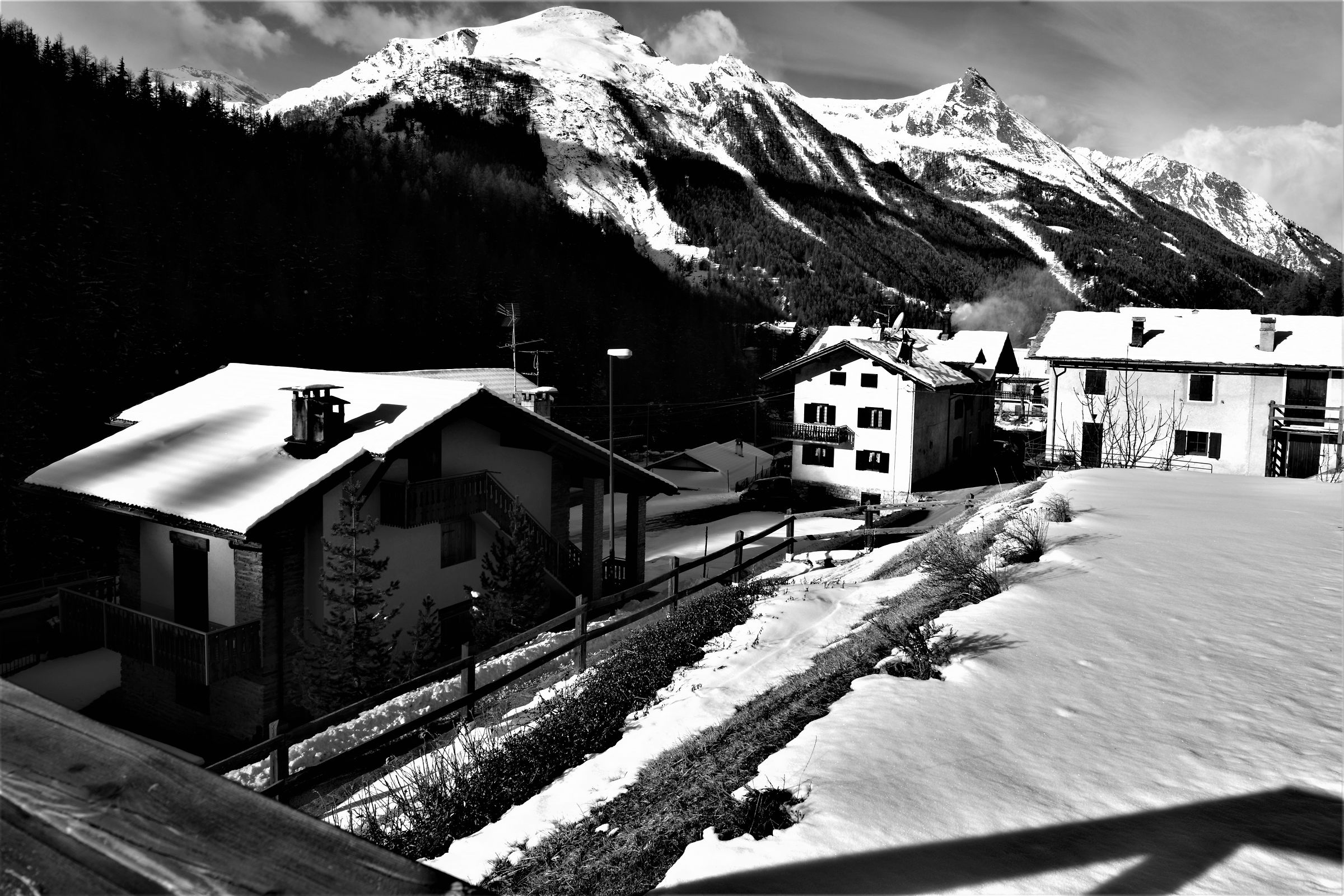 The mountains around Moline...