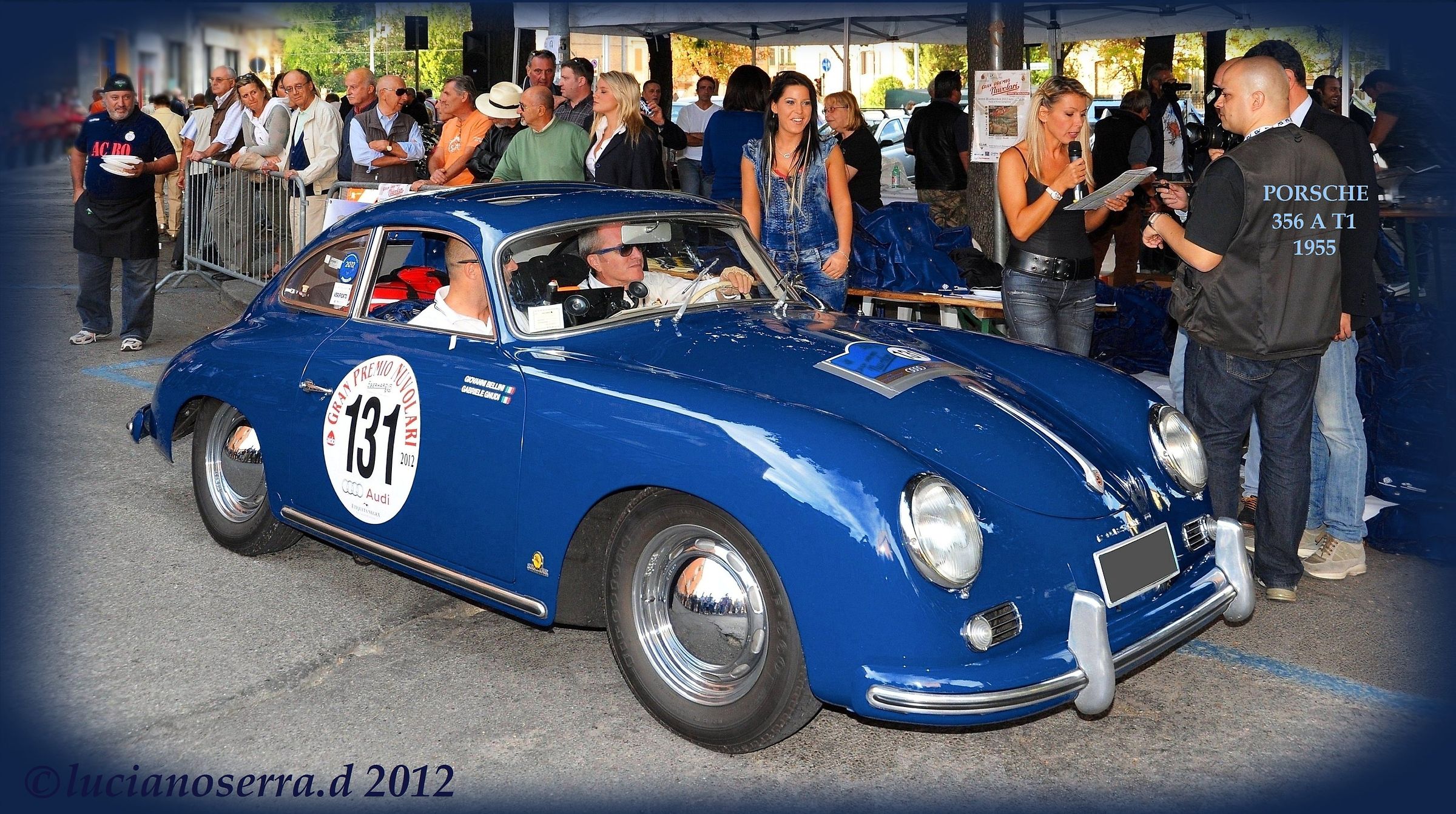 Porsche 356 at T1-1955