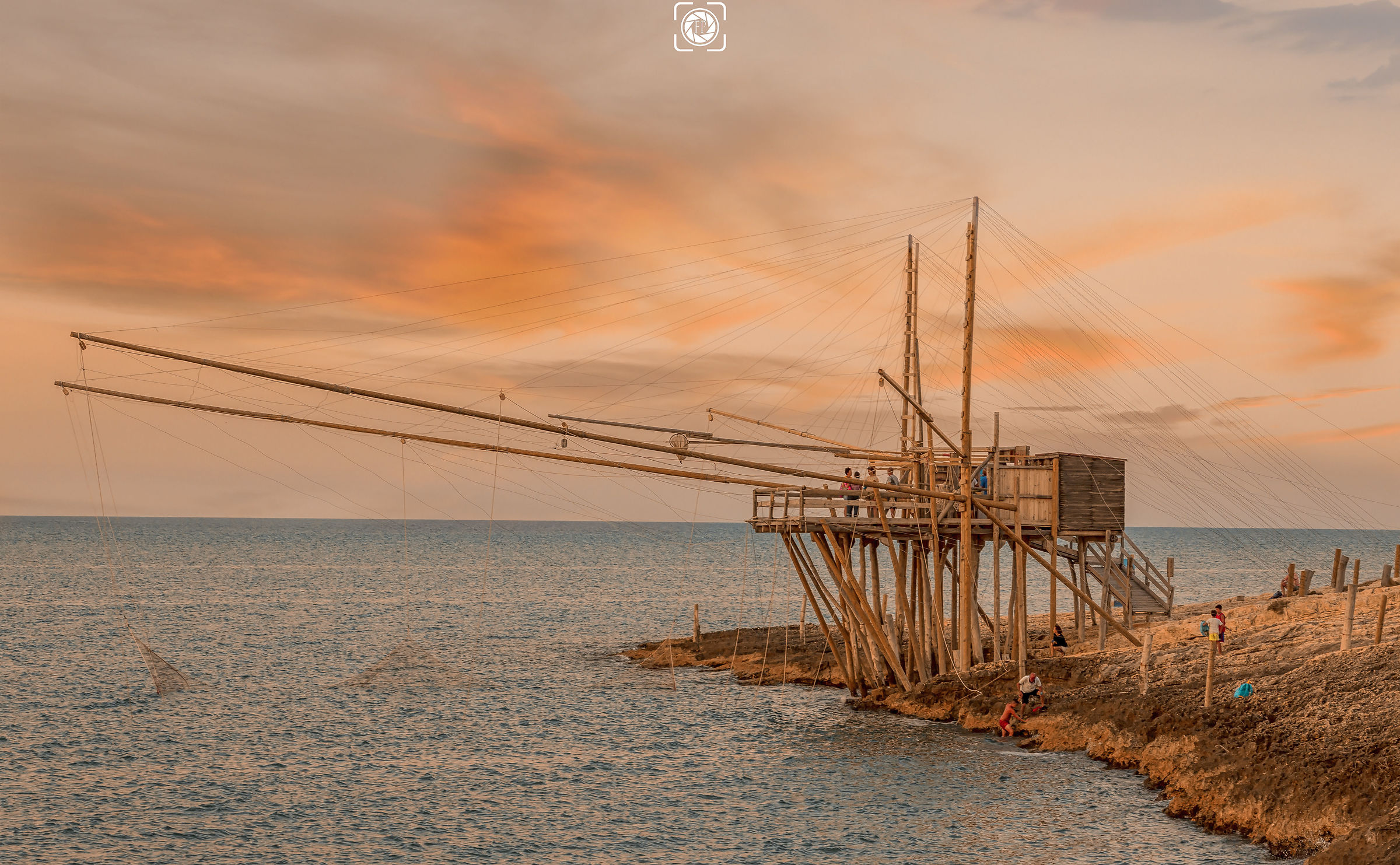 Il Trabucco al Tramonto