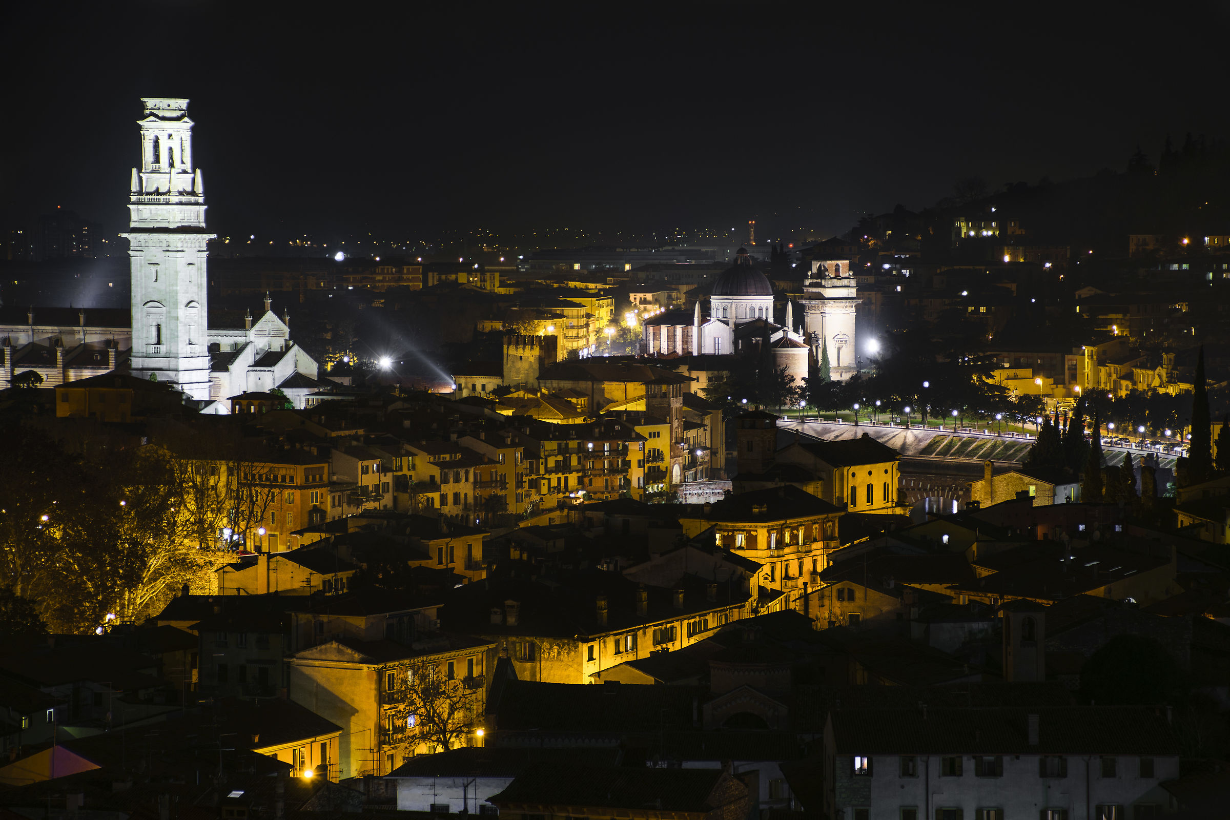 Veduta da San Zeno in monte