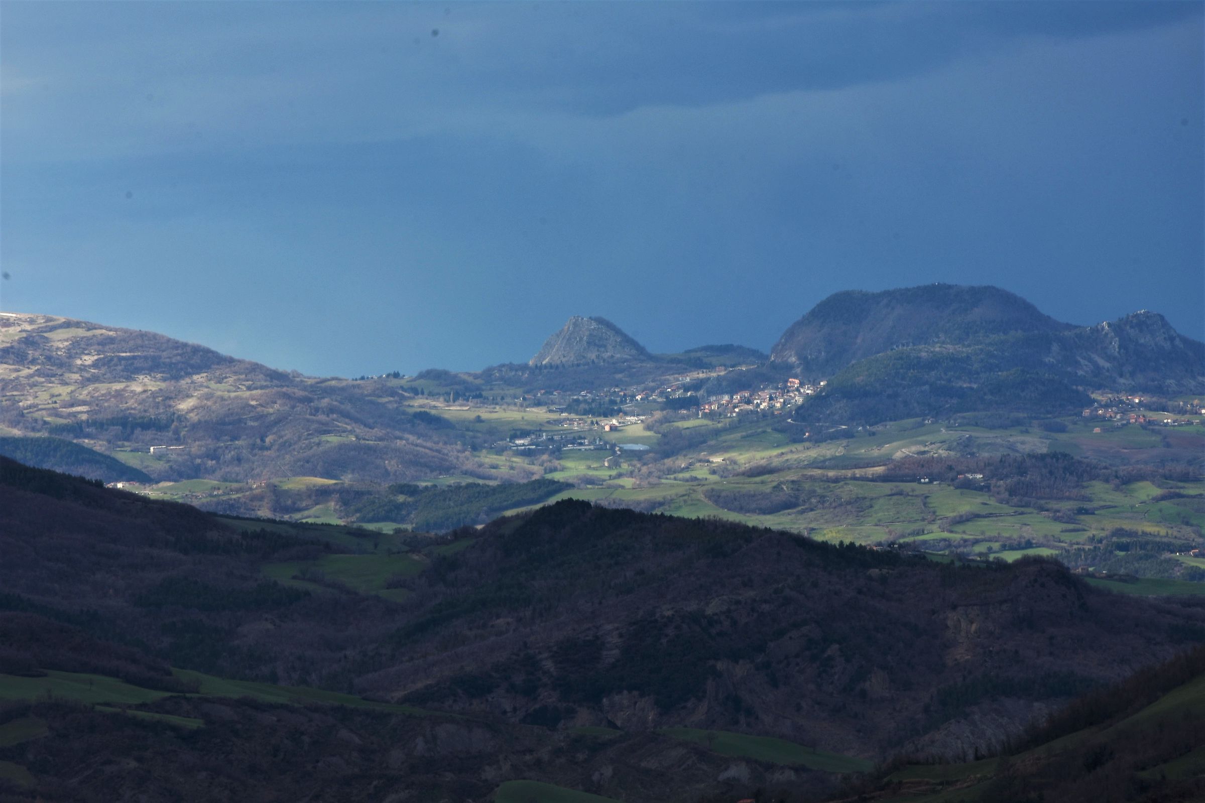 A view from Peglio Sull'appennino Marchigiano