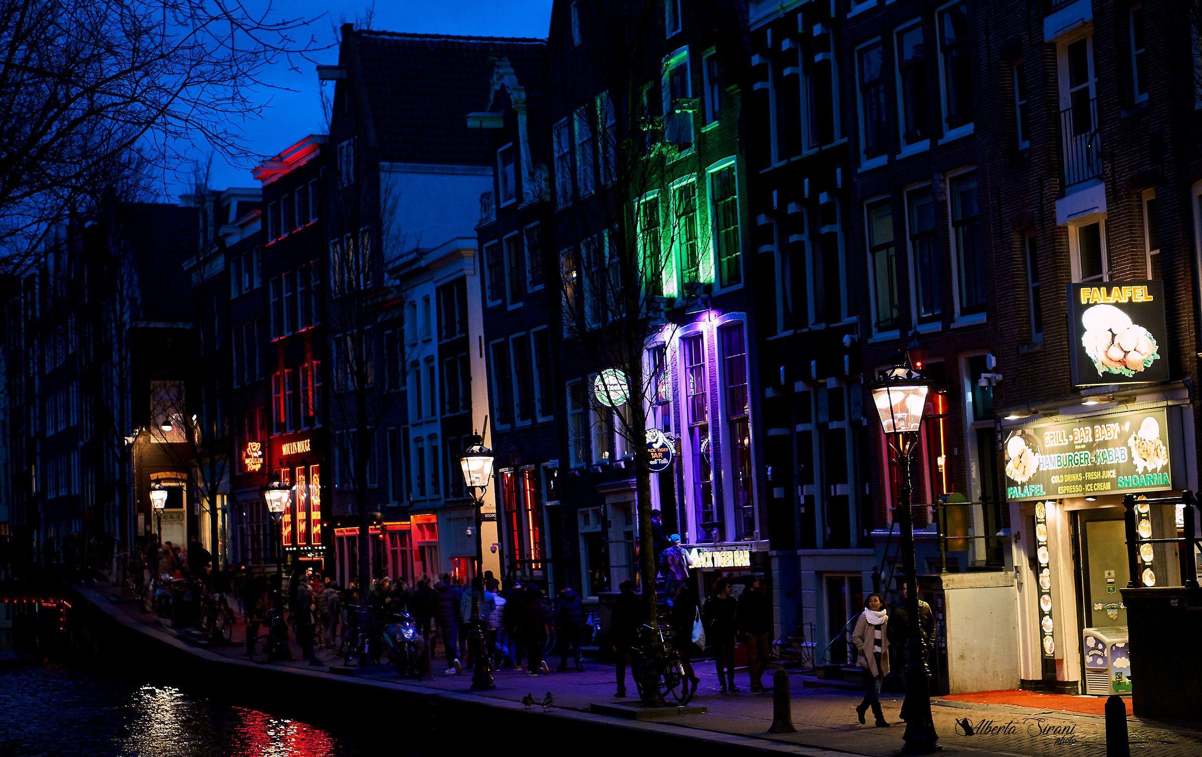 amsterdam di notte