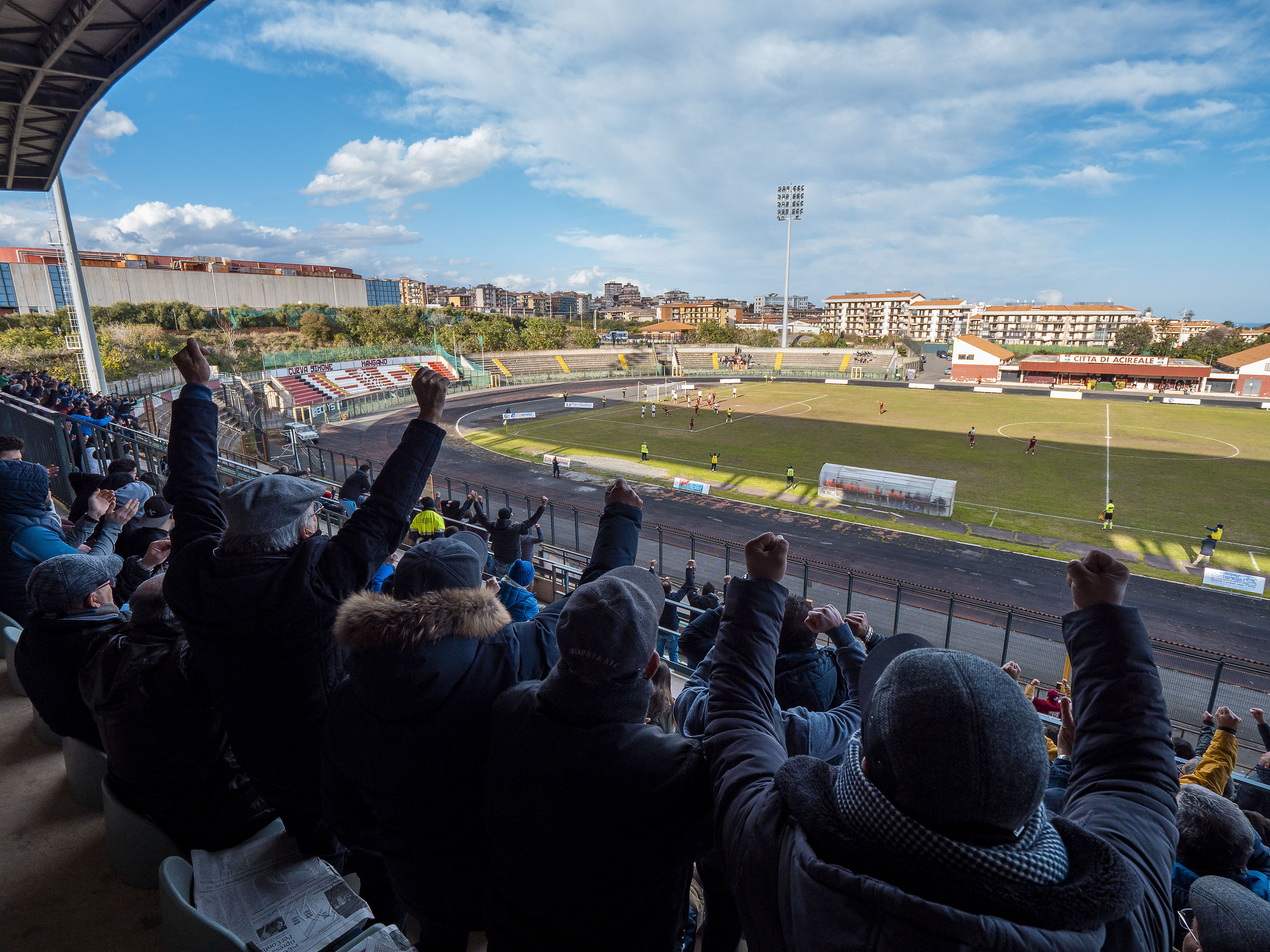 Cheering, Acireale.