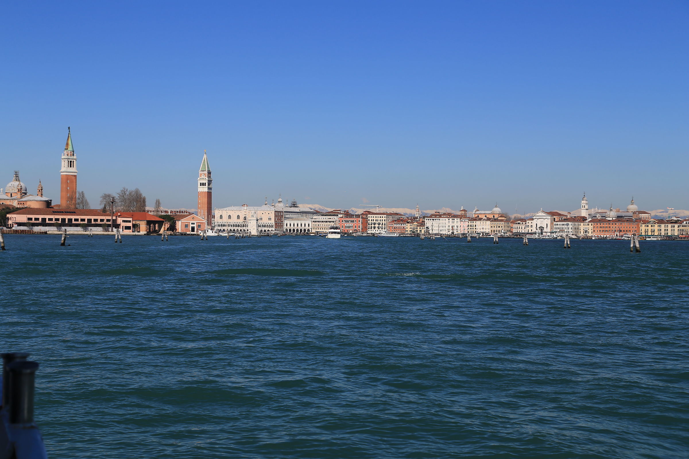 Arrival at St. Mark's Square