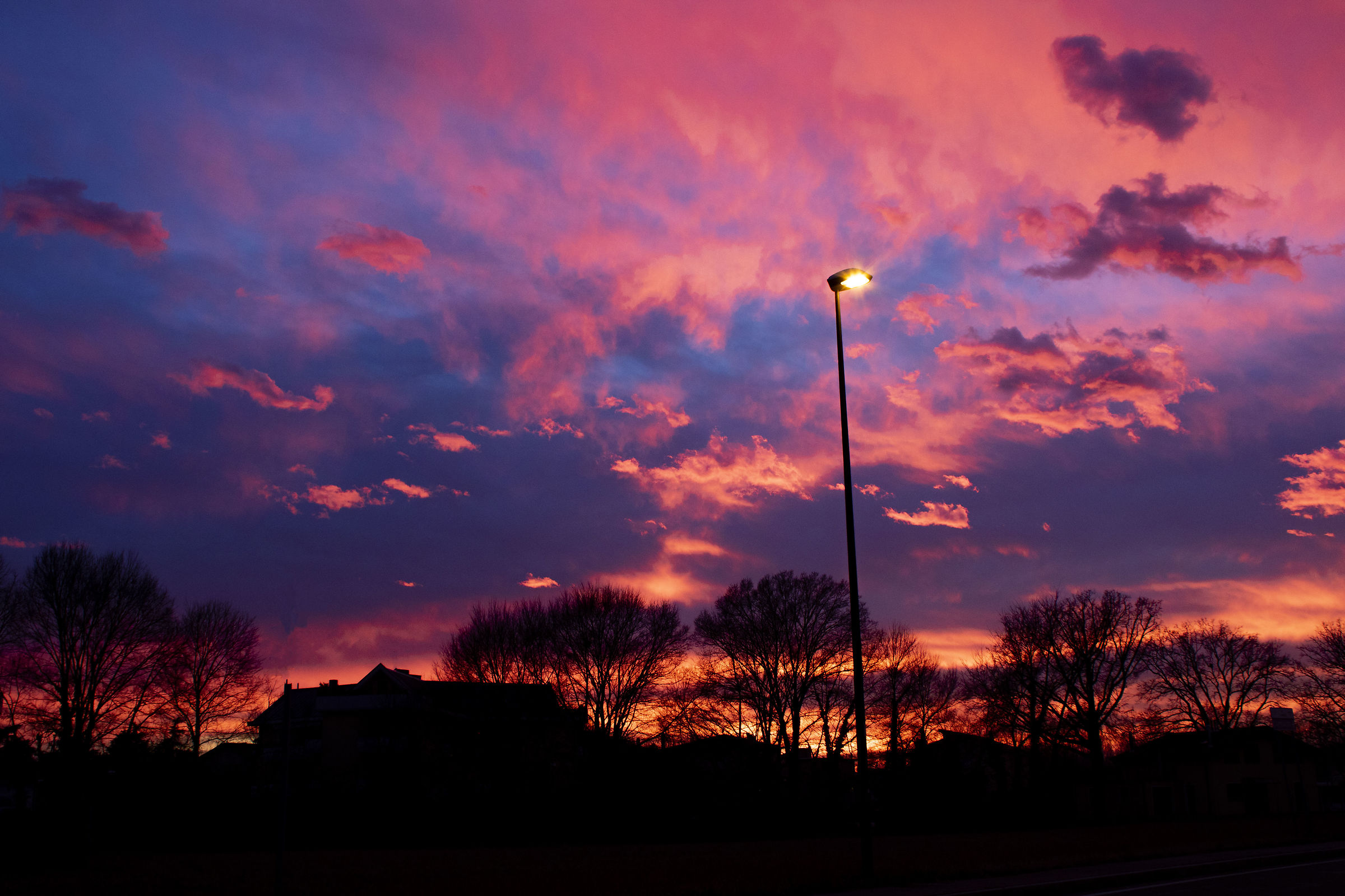 11.02.2019 Tramonto sub-urbano
