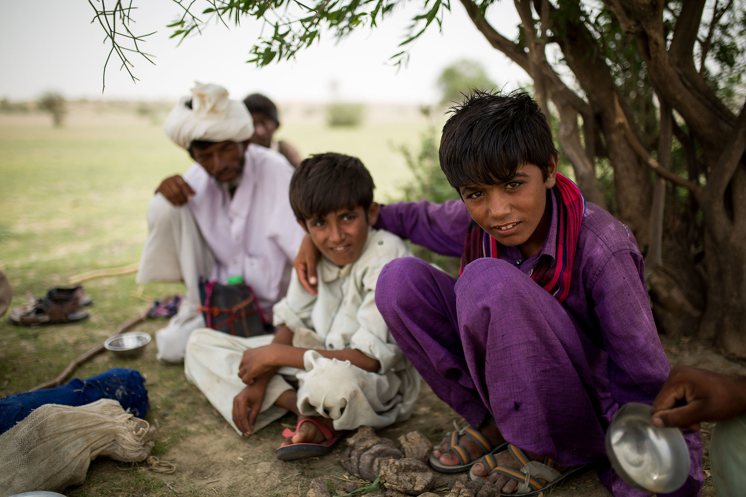 Famiglia di pastori (Jaisalmer)