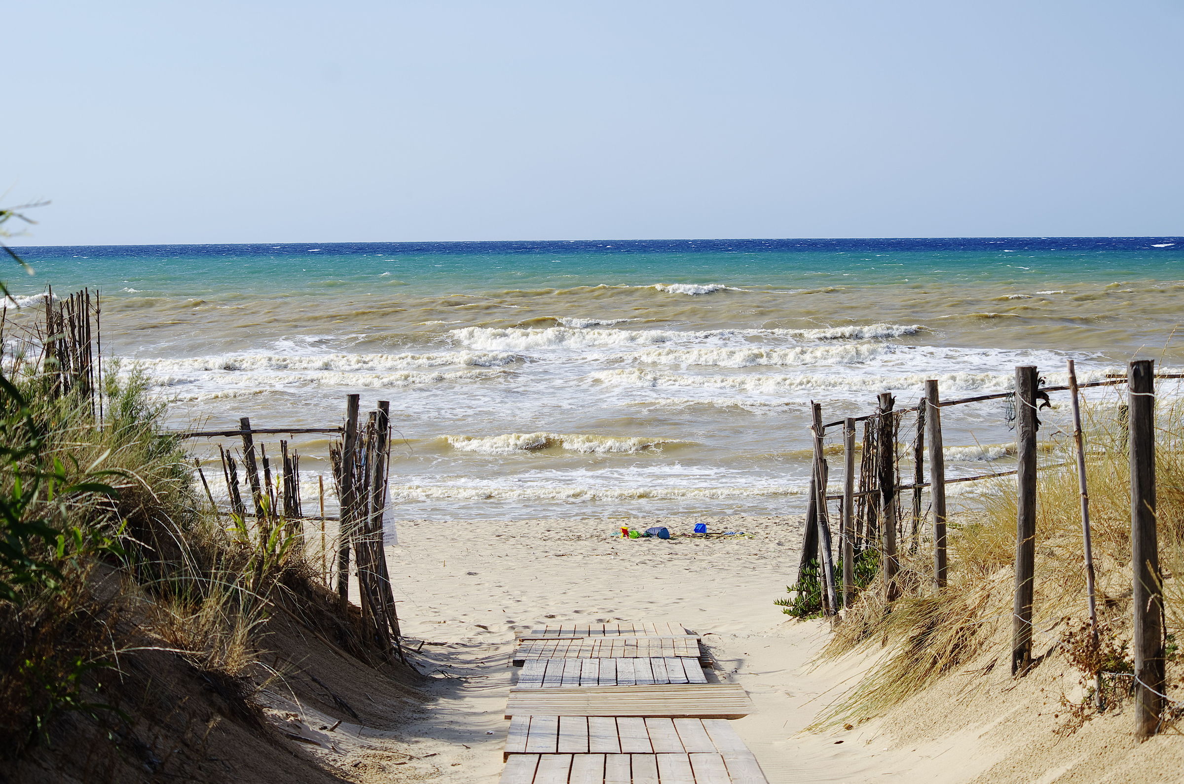 Spiaggia di Aleccia (Alcamo Marina TP) in Giugno 2018