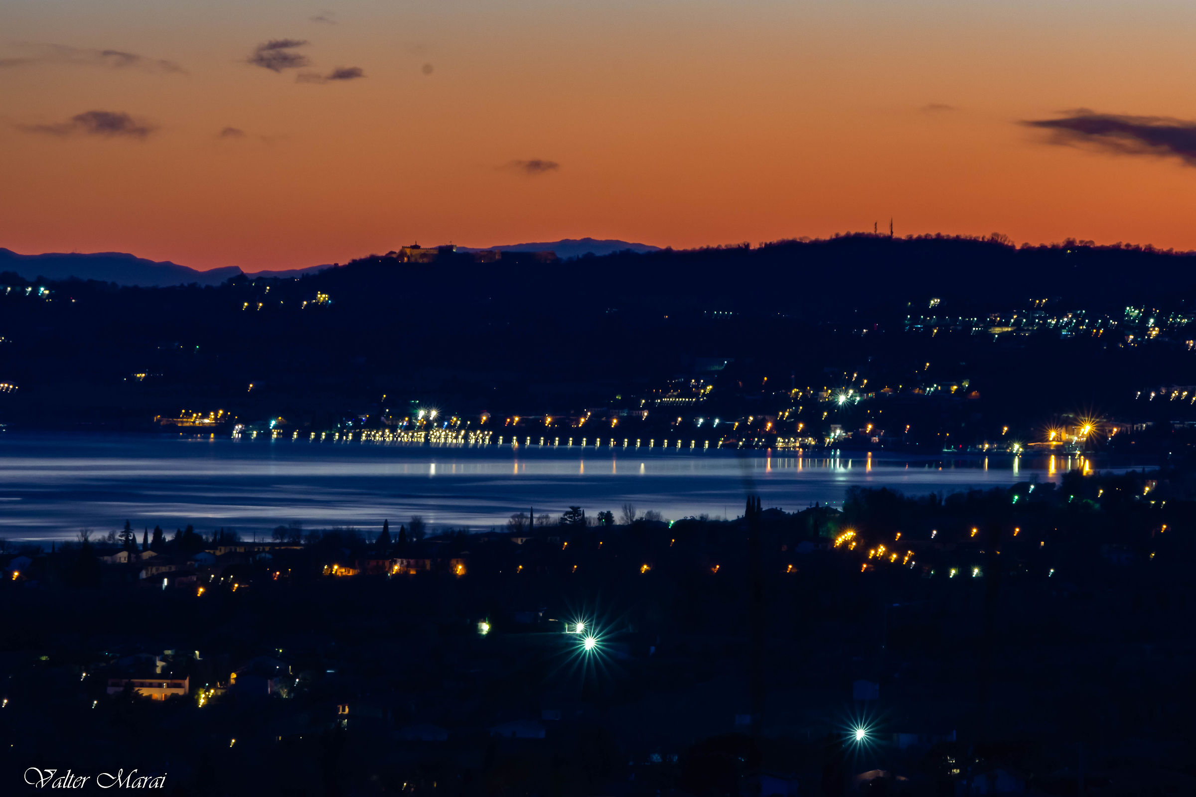 Sunset from Manerba del Garda