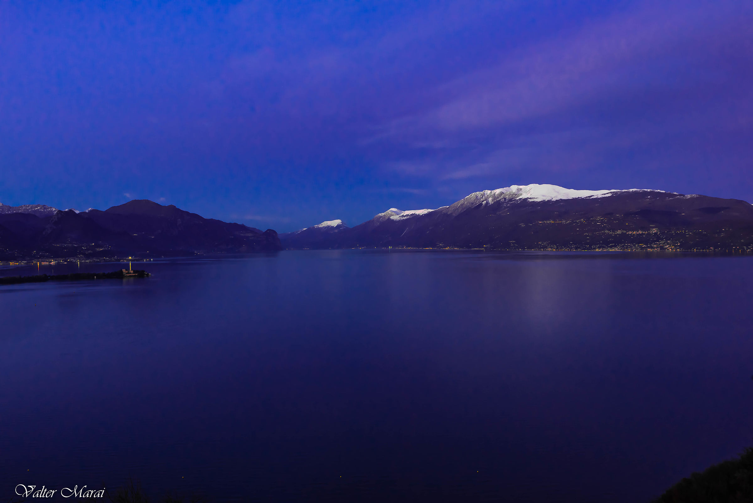Monte Baldo from Manerba del Garda