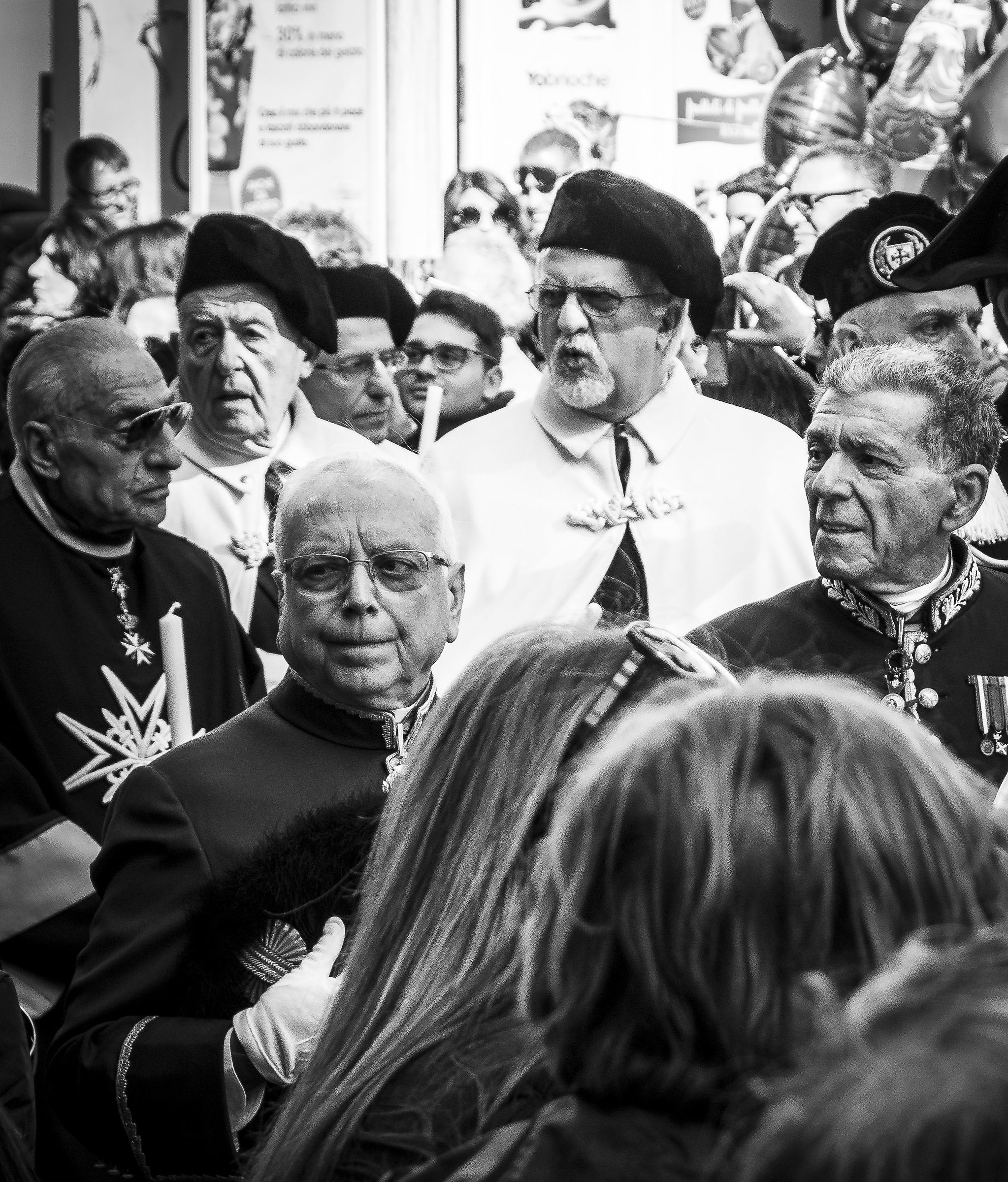 Faces from procession 1