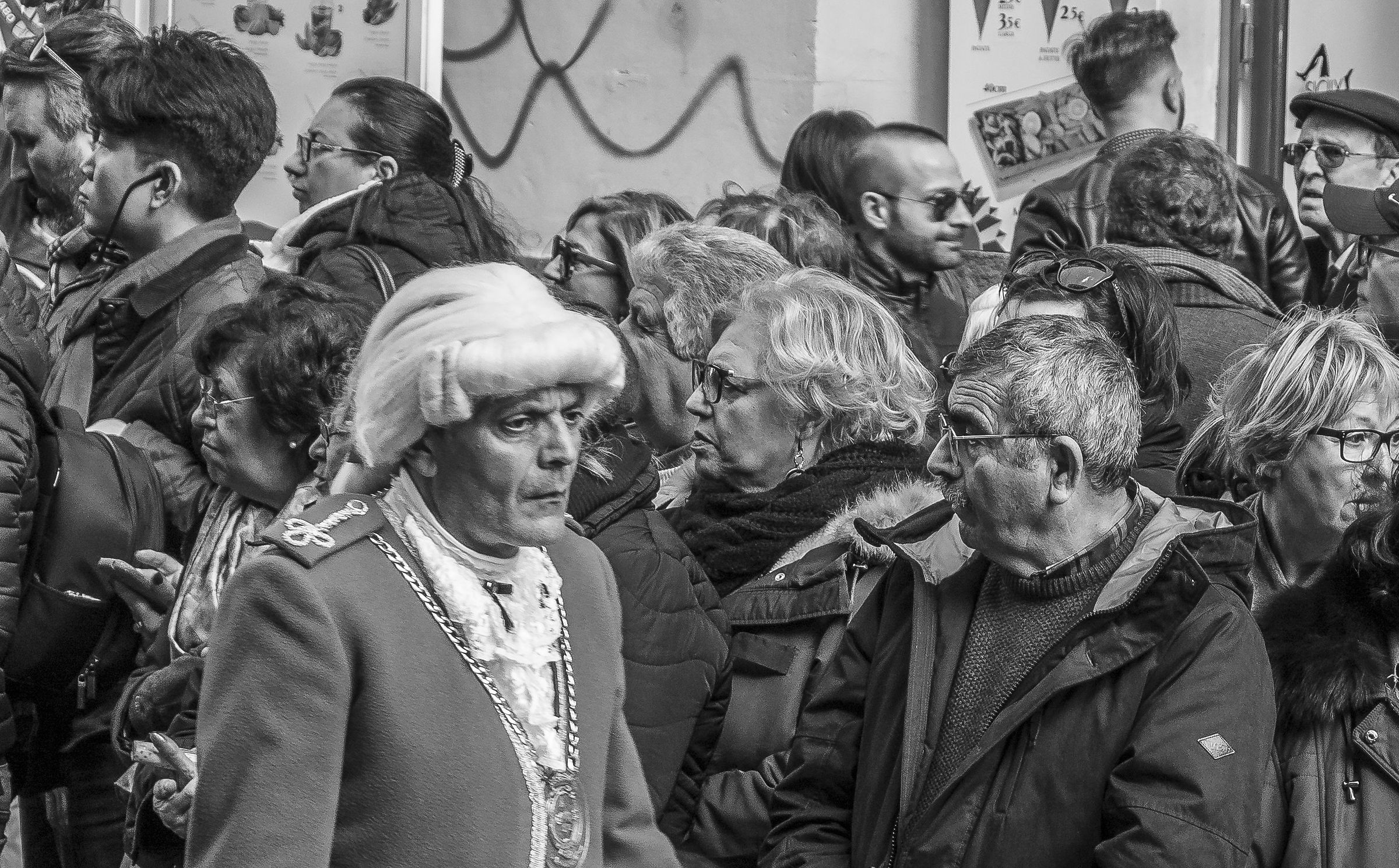 Faces for procession 2