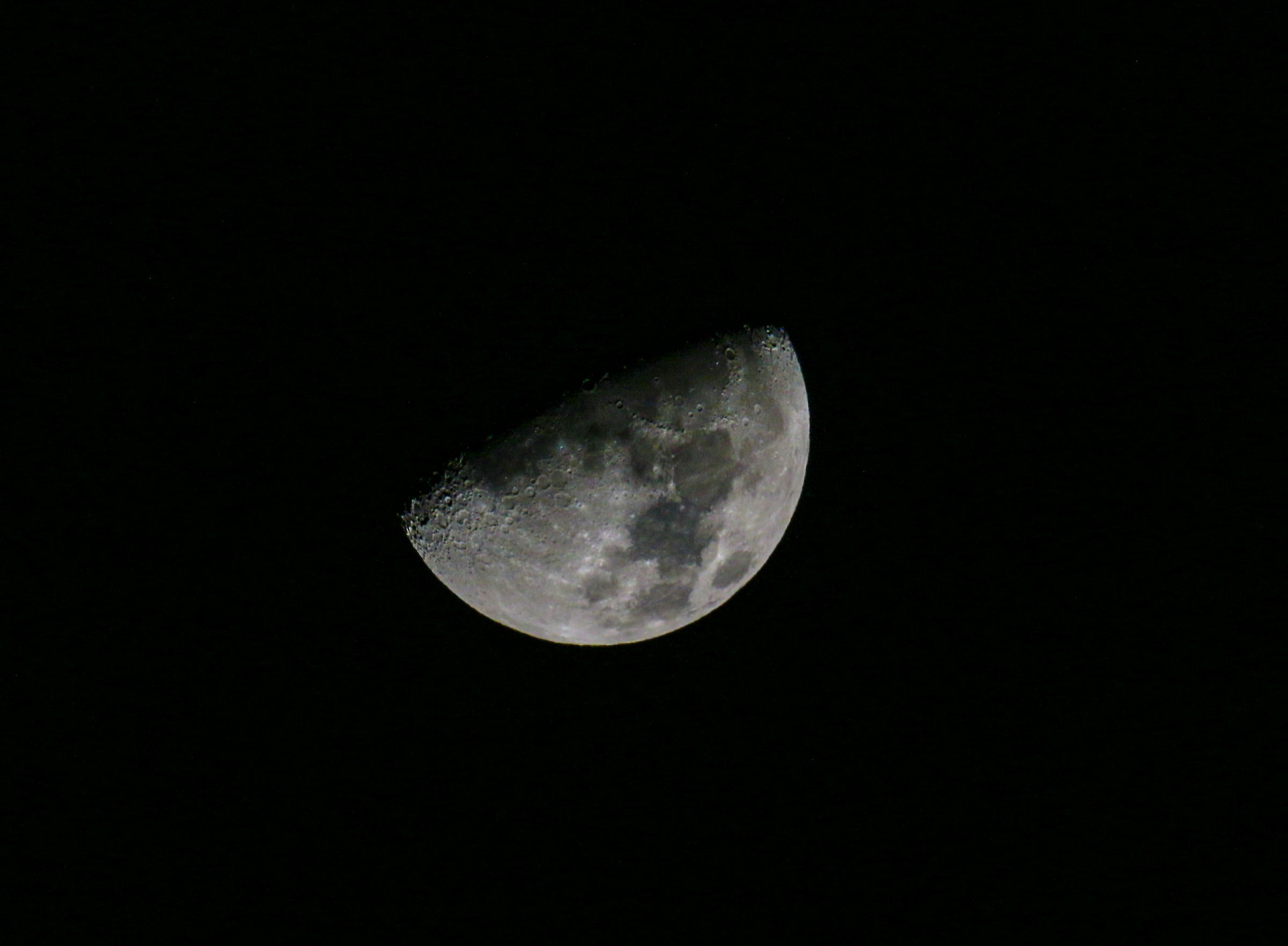 Luna della mattina del 14 Febbraio
