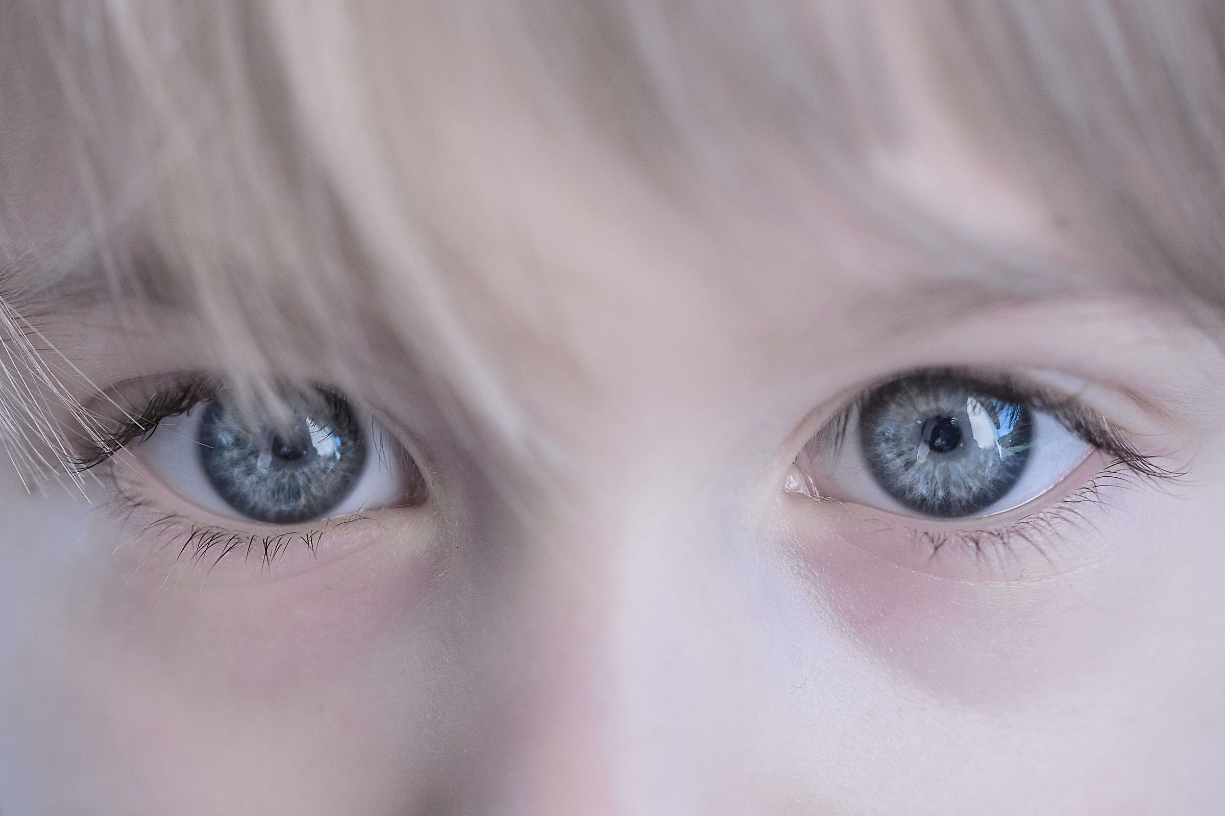 In the eyes of a child