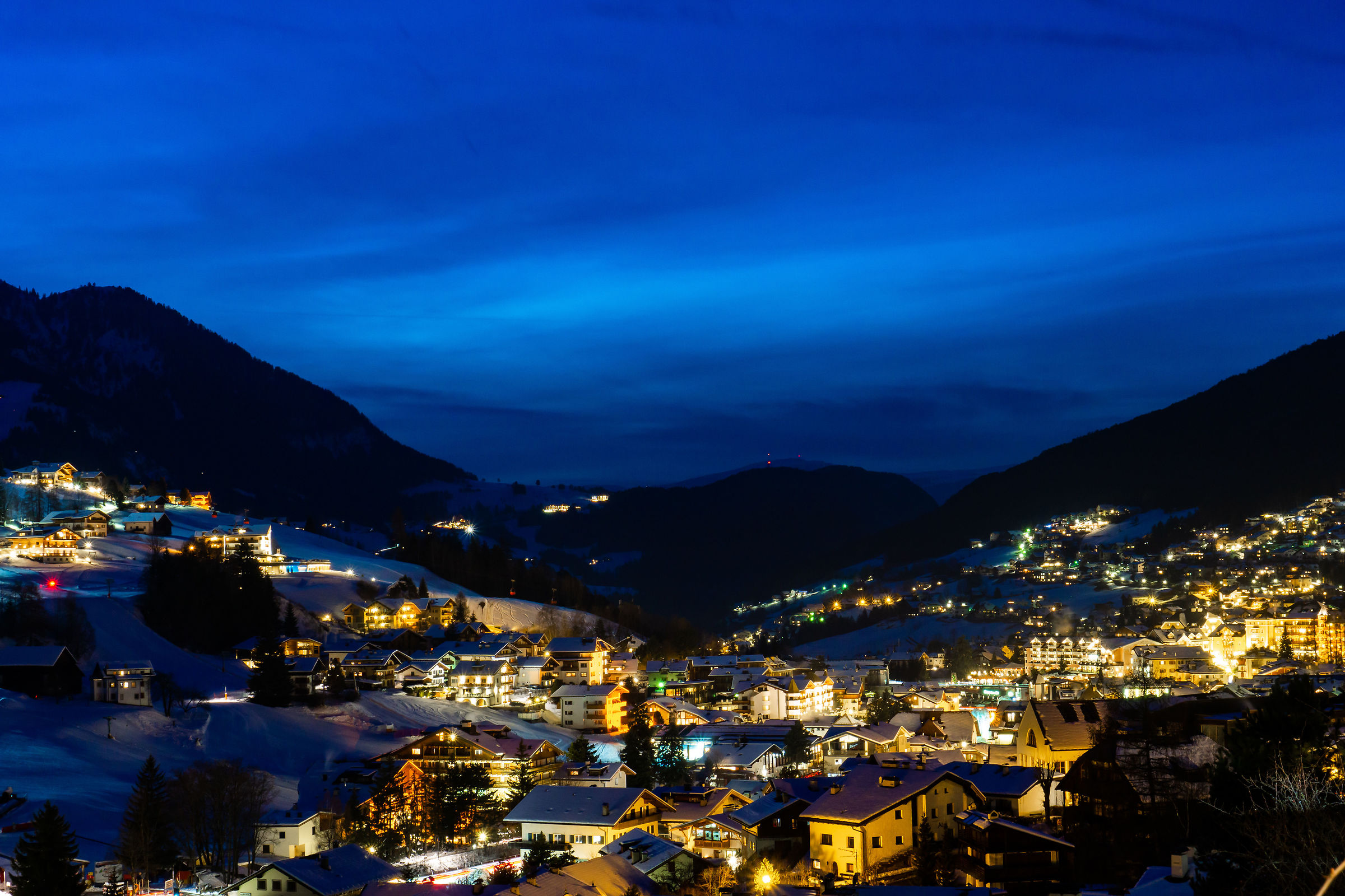 Blue Hour, Ortisei