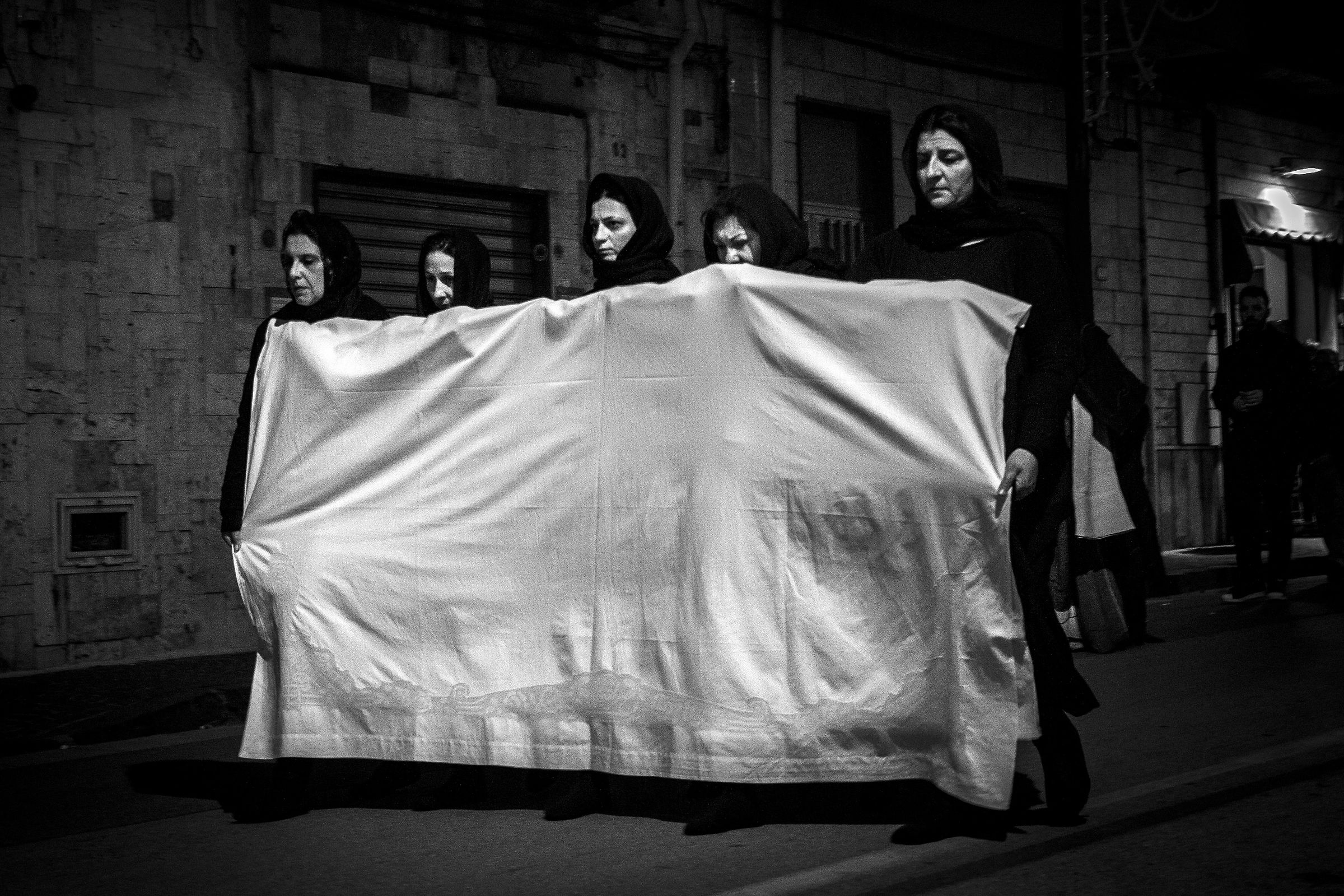 Momenti mistici... processione Venerdì Santo