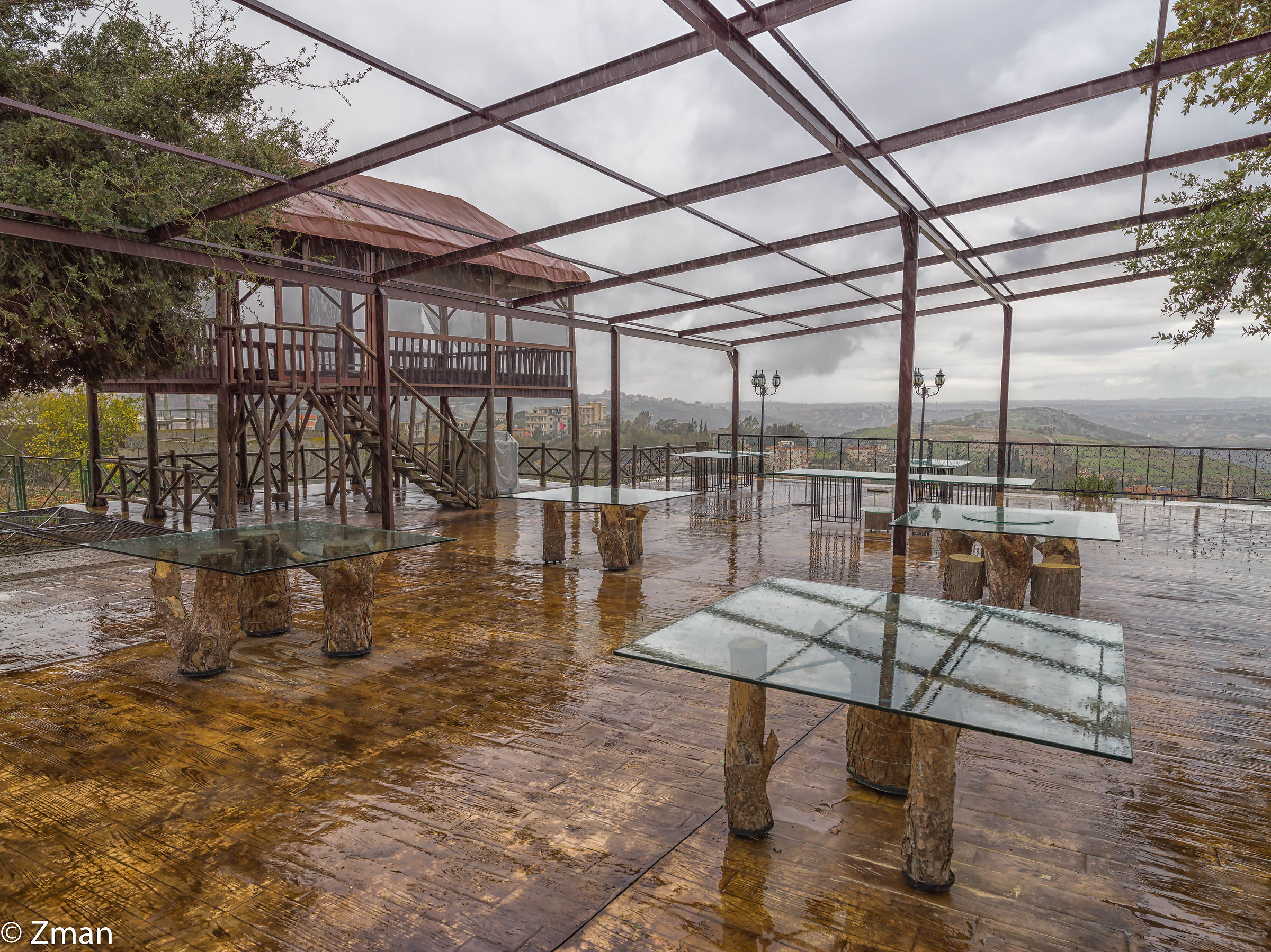 La nostra area di intrattenimento in inverno