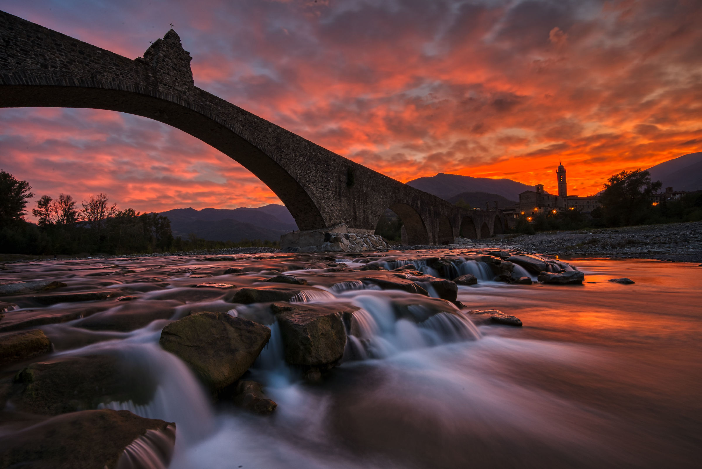 Sunset at Ponte Gobbo