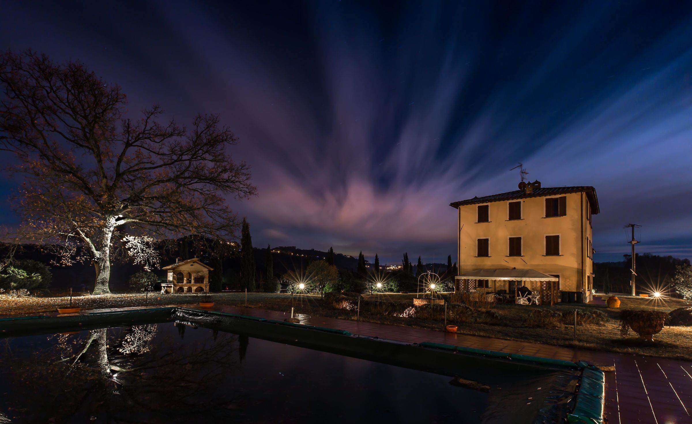 Tuscany by night.