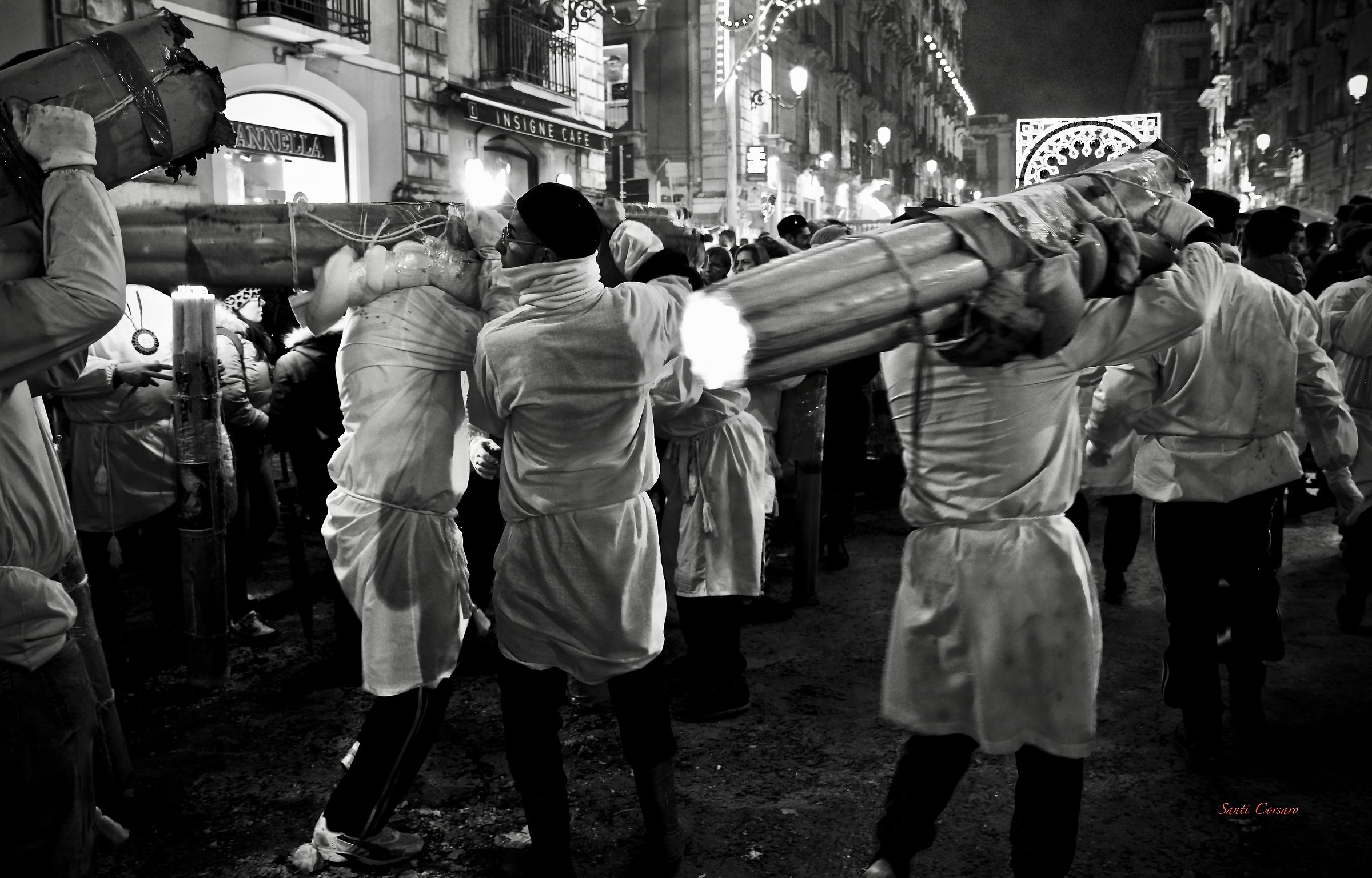 The passage of the candles