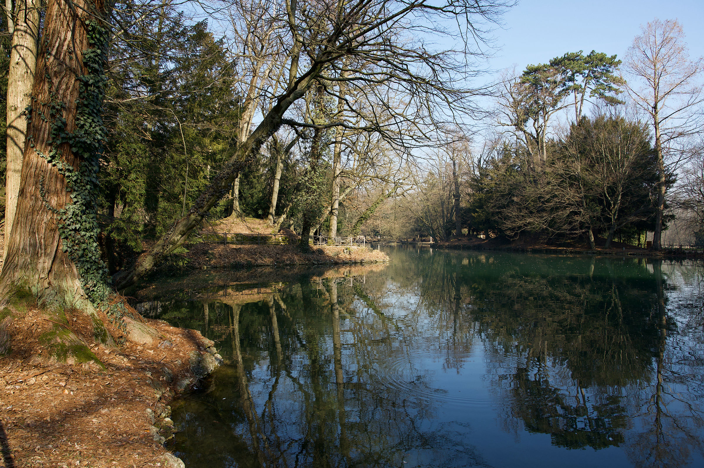 Laghetto dei Giardini reali . Monza