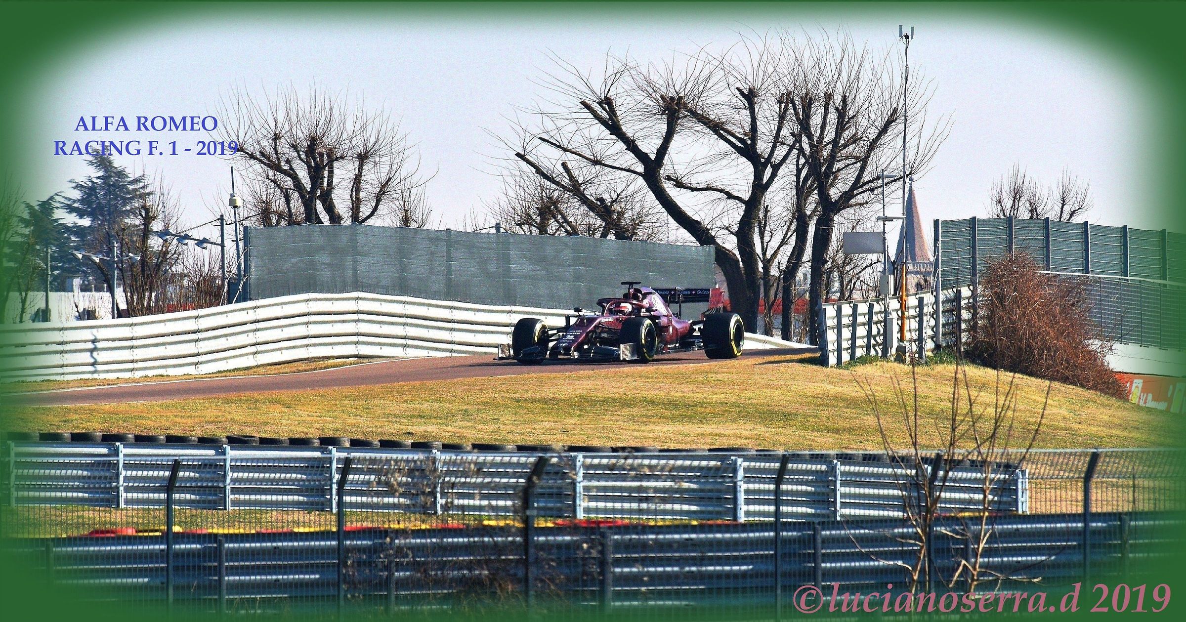 Kimi Raikkonen on Alfa Romeo Racing F. 1 2019