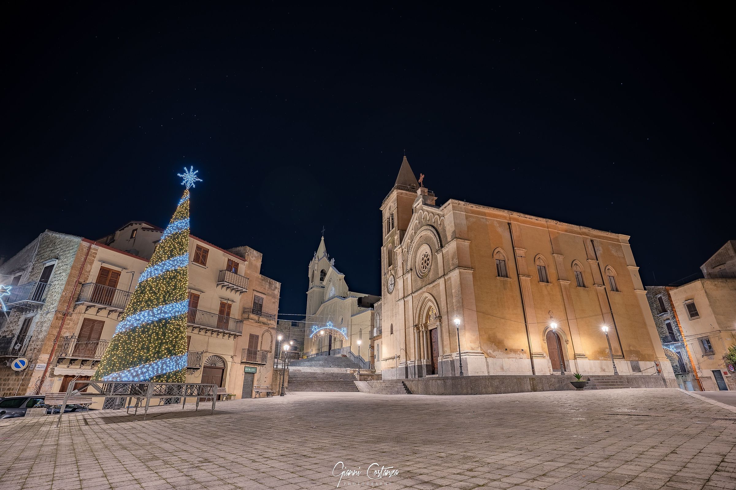 The square of Mezzojuso