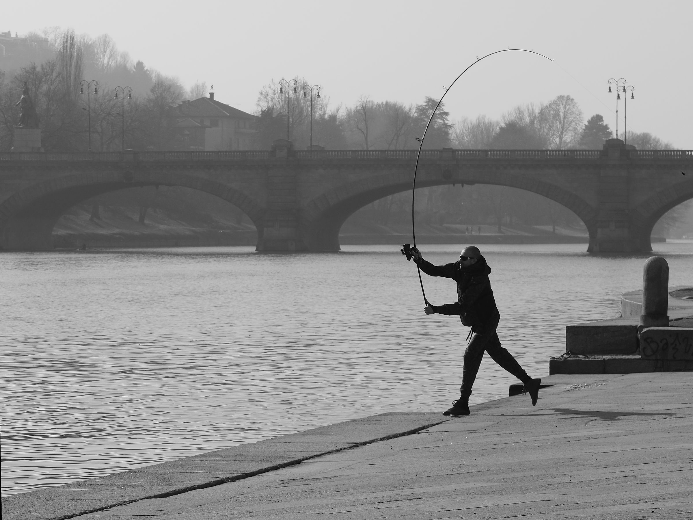 Fishing for the Murazzi