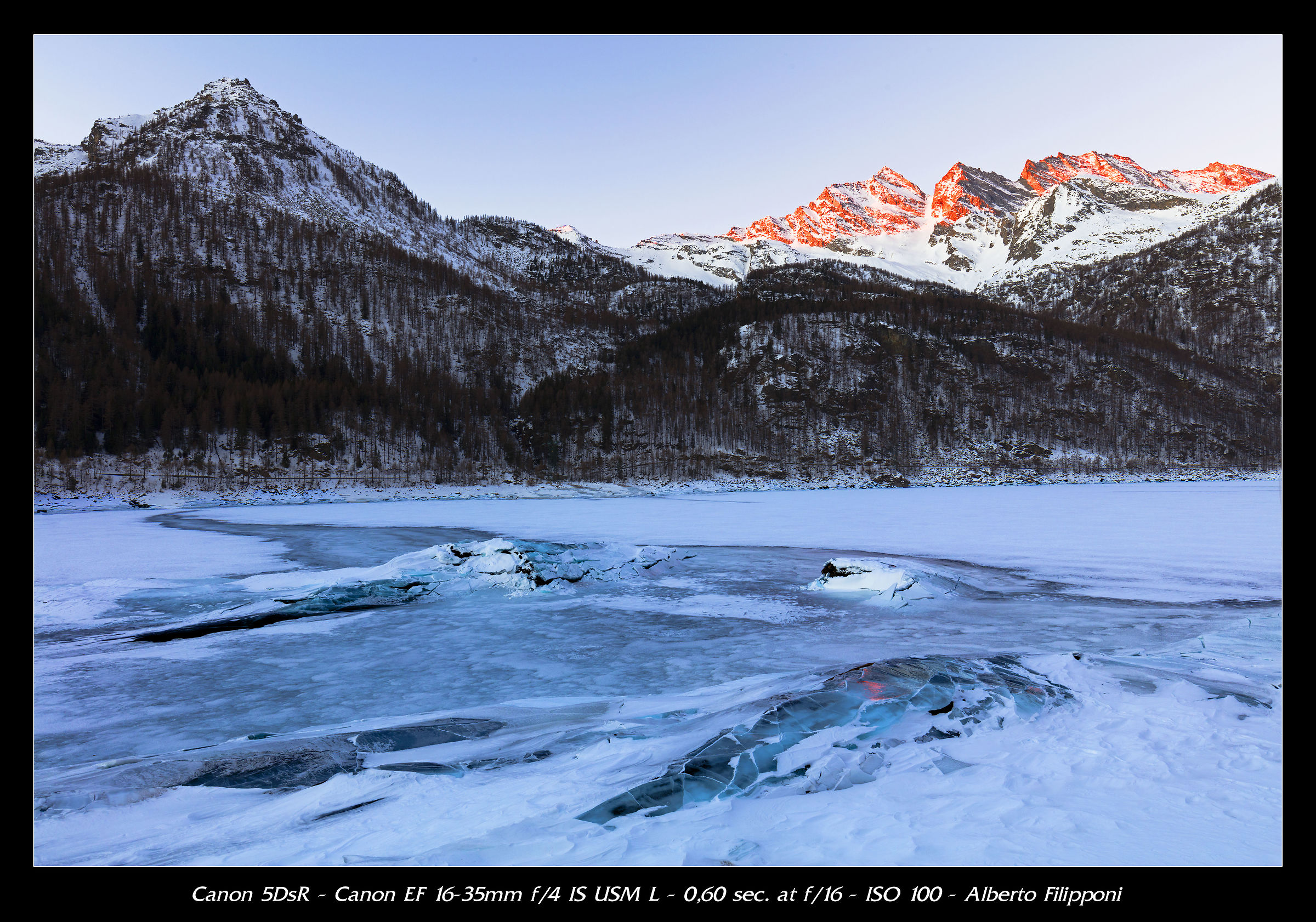Alba a Ceresole Reale
