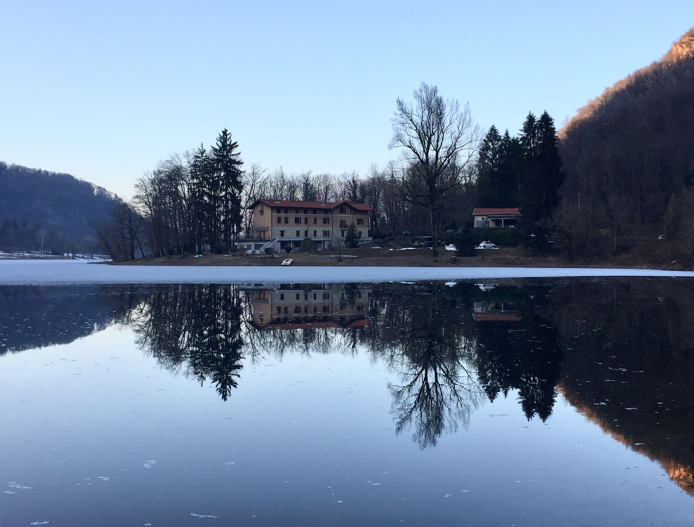 Reflections on the Lake of Ghirla