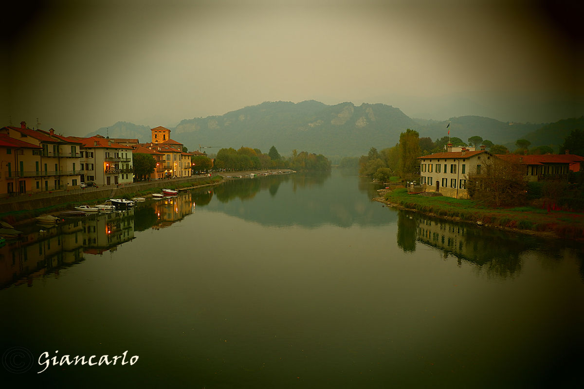 le prime luci della sera