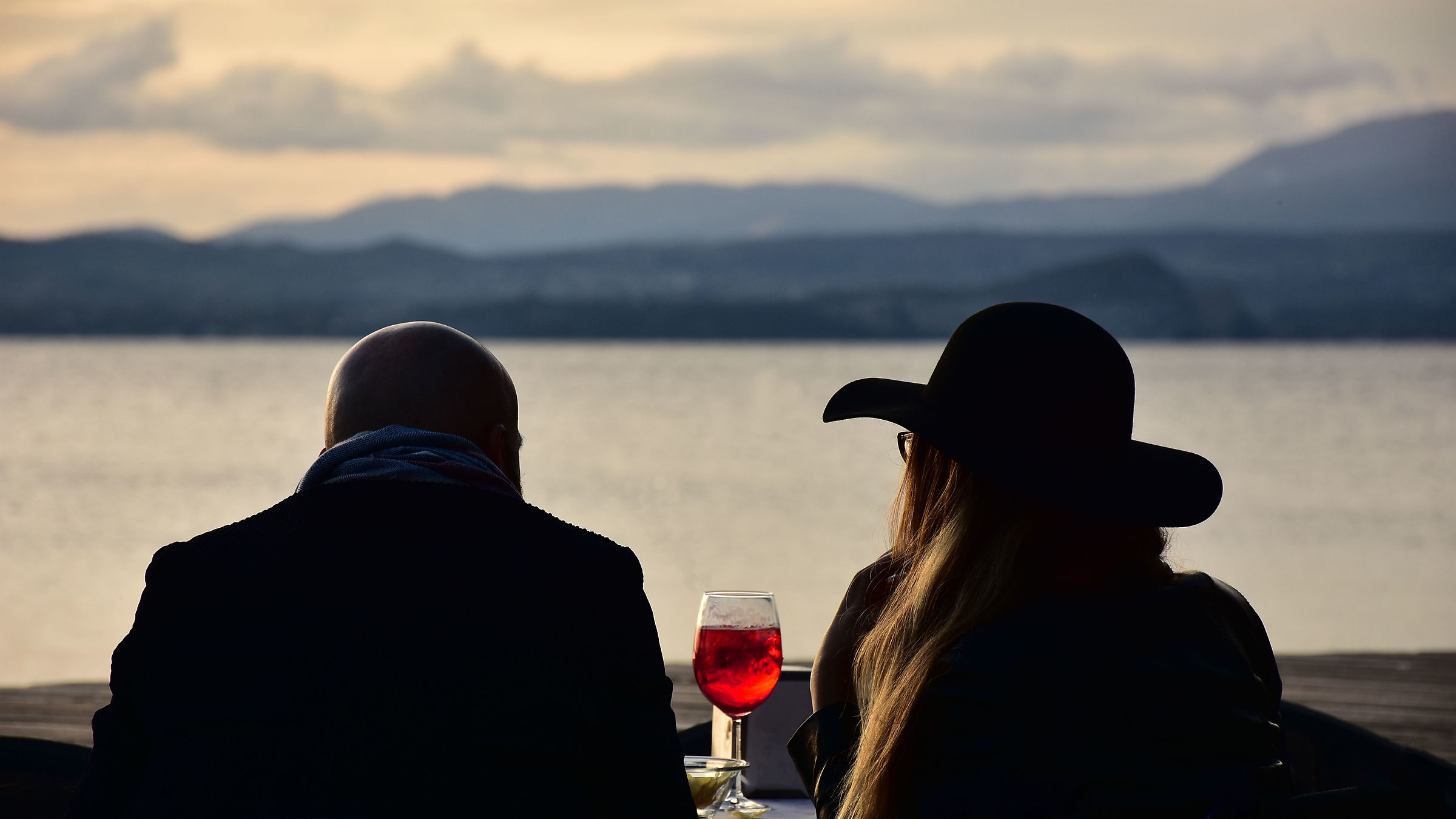 tramonto in un bicchiere